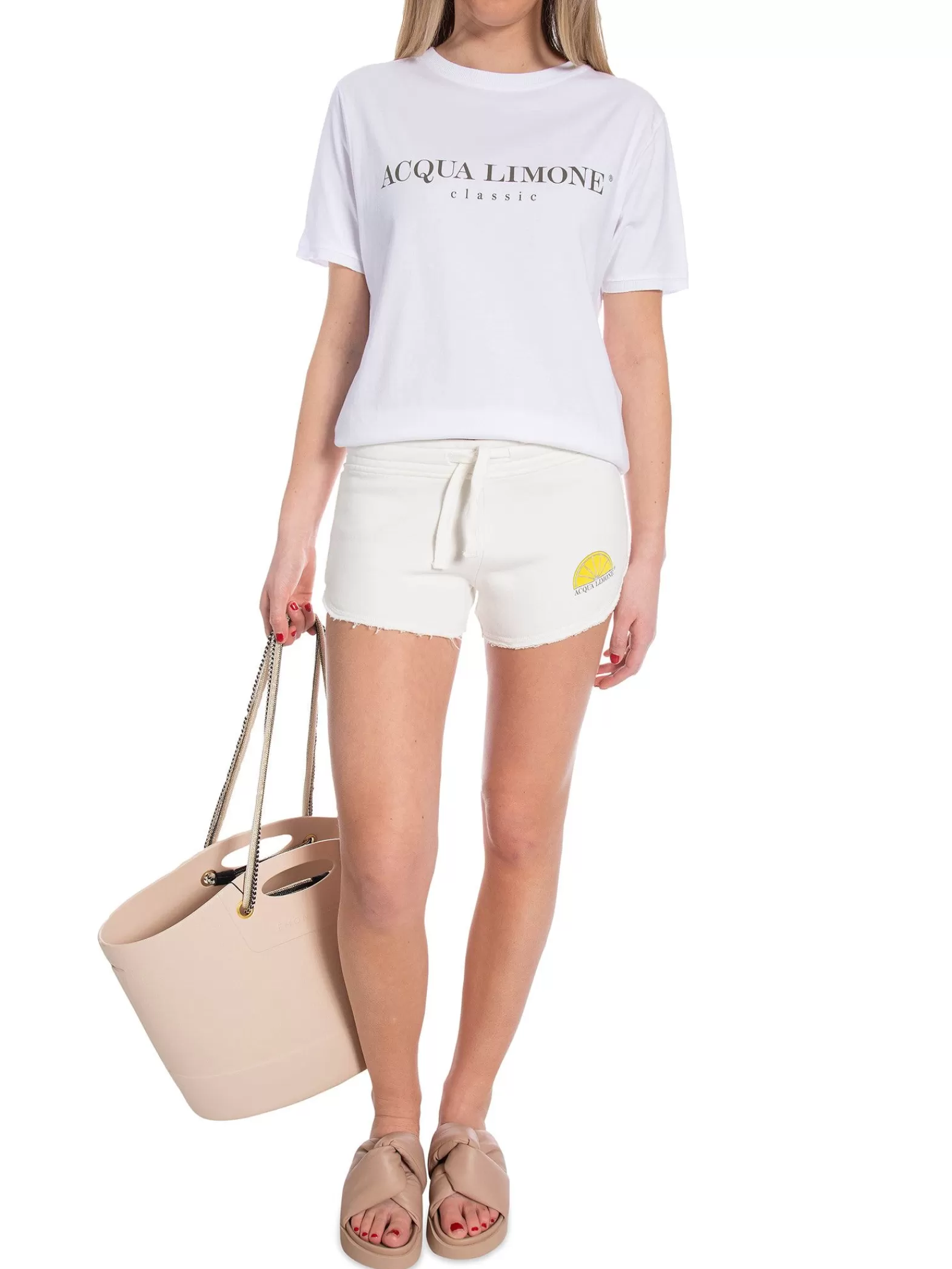 Acqua Limone Shorts Donna Off White^ Shorts