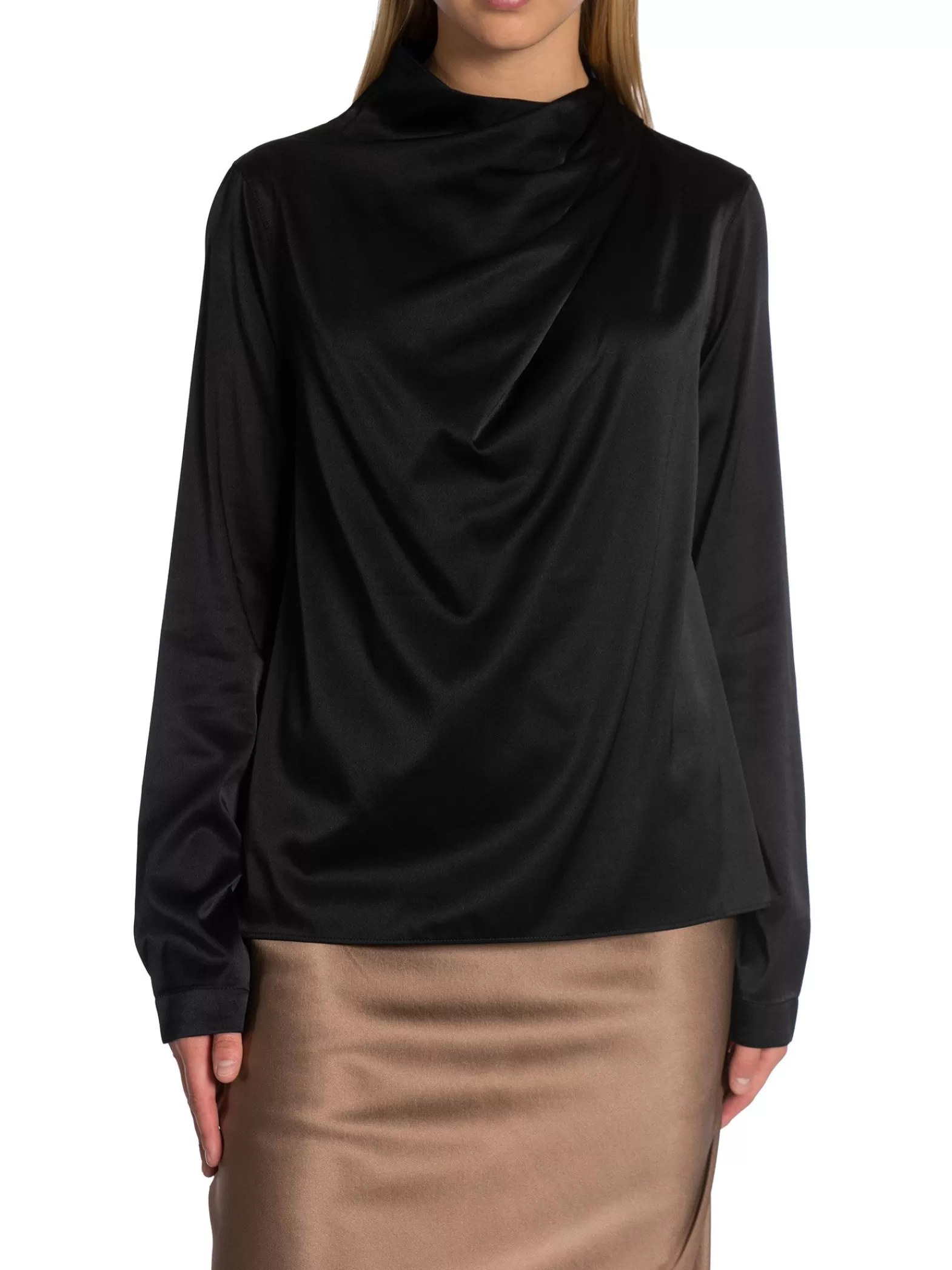 Ahlvar Gallery Blus Jade Black^ Blusar