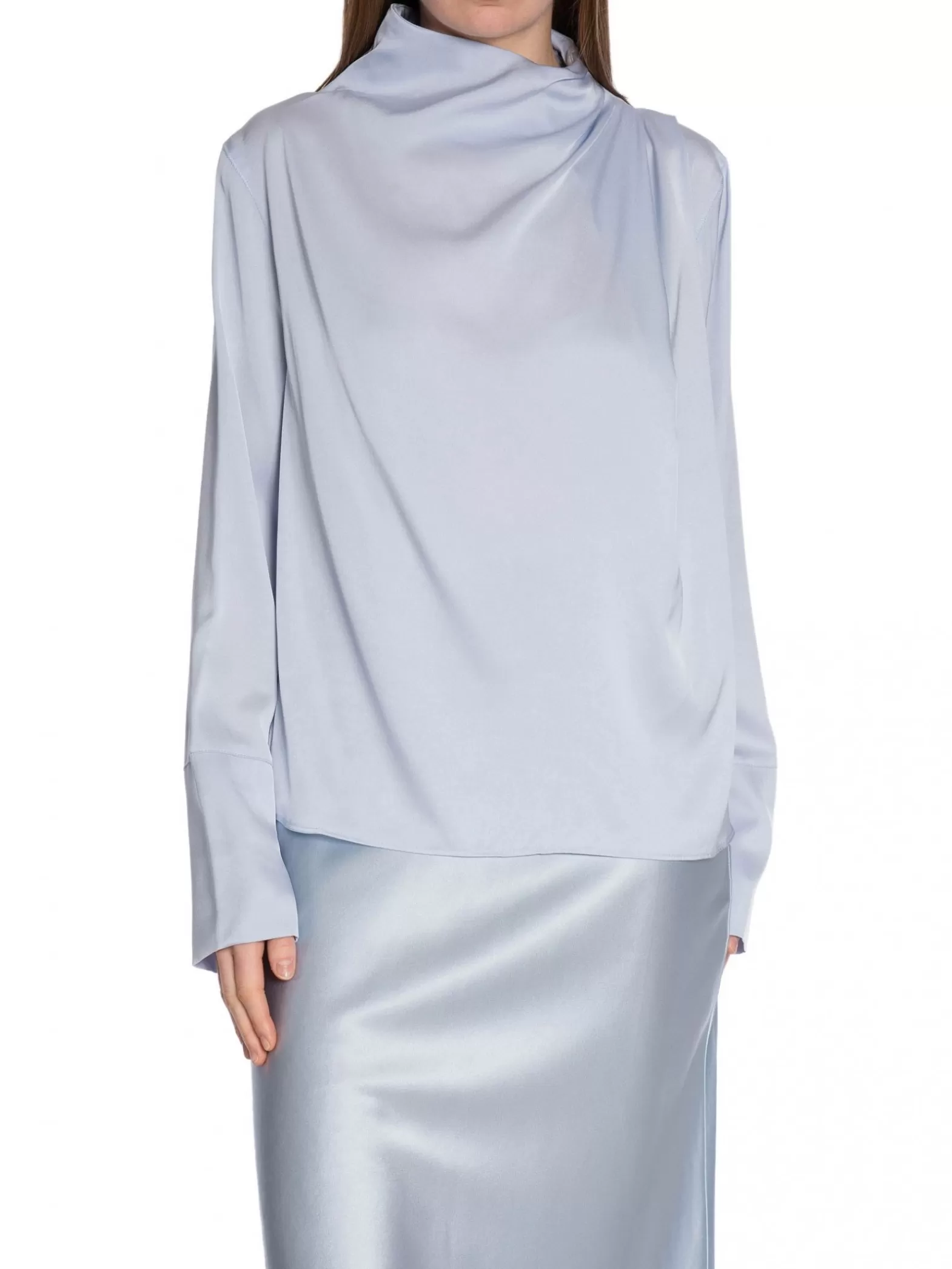 Ahlvar Gallery Blus Noe Light Blue^ Blusar