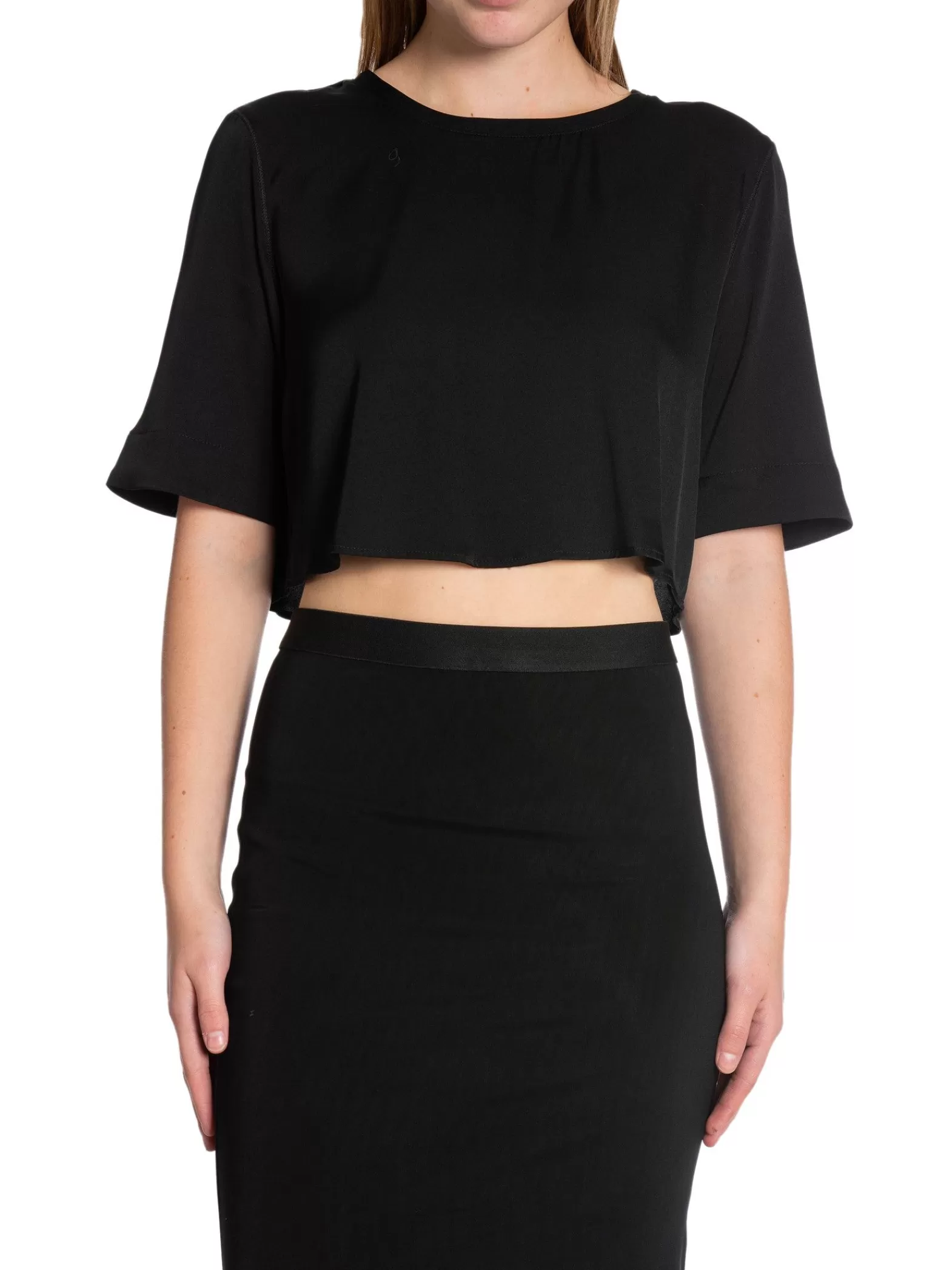 Ahlvar Gallery Topp Pim Cropped Black^ Toppar