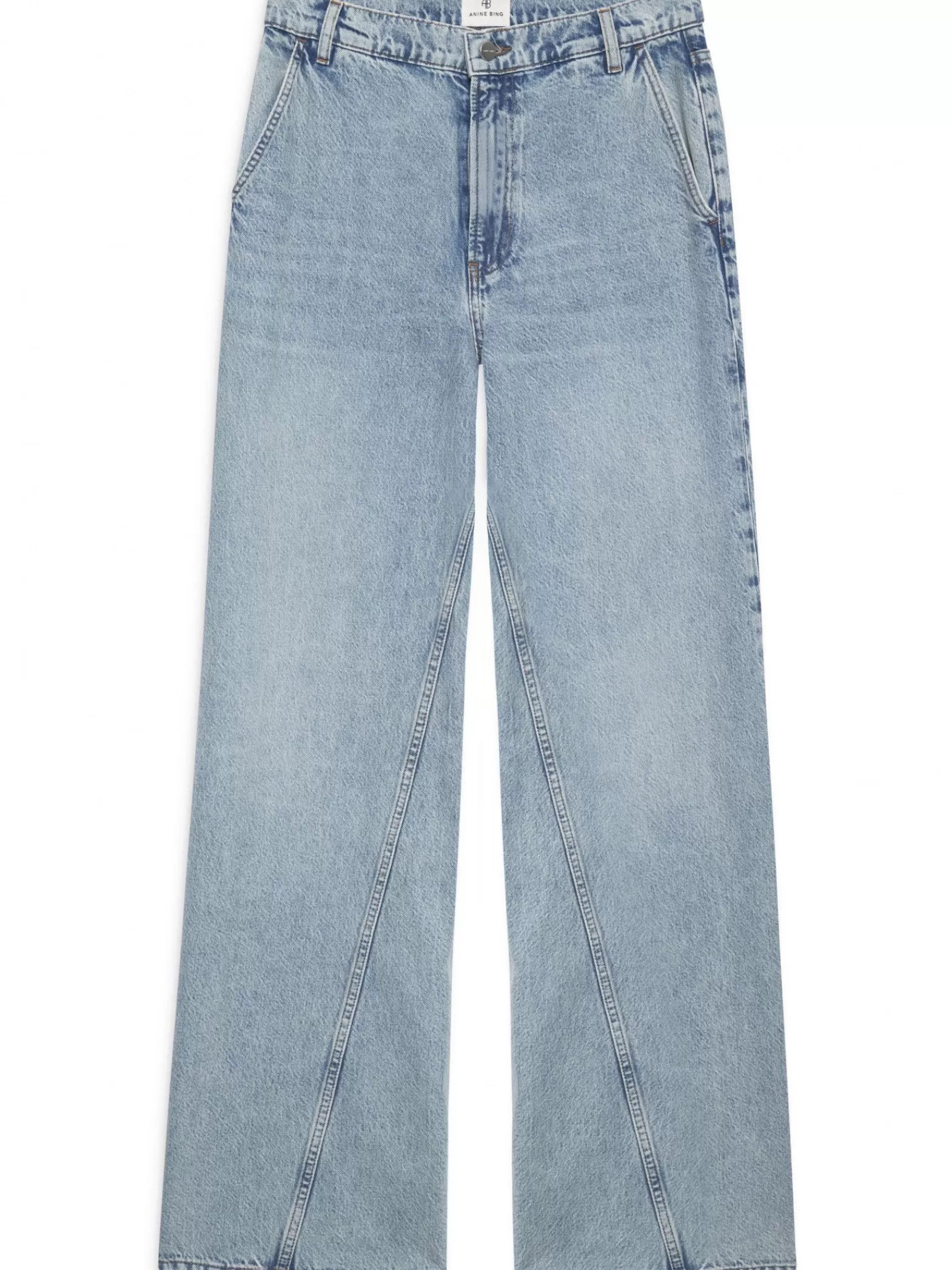 Anine Bing Jeans Briley Capri Blue^ Jeans