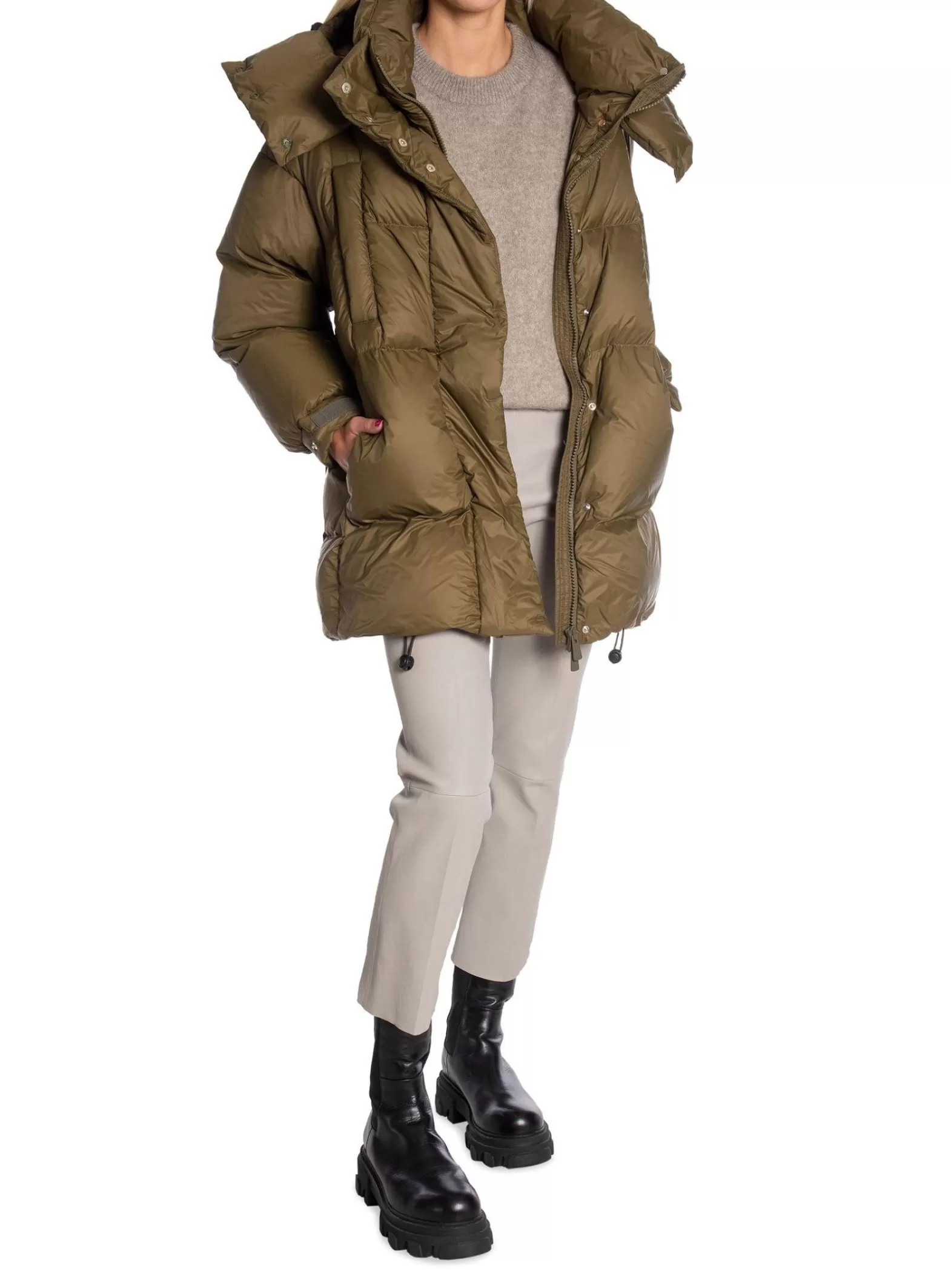 Bacon Dunjacka Puffa Ring Superwalt Olive^ Jackor & Kappor