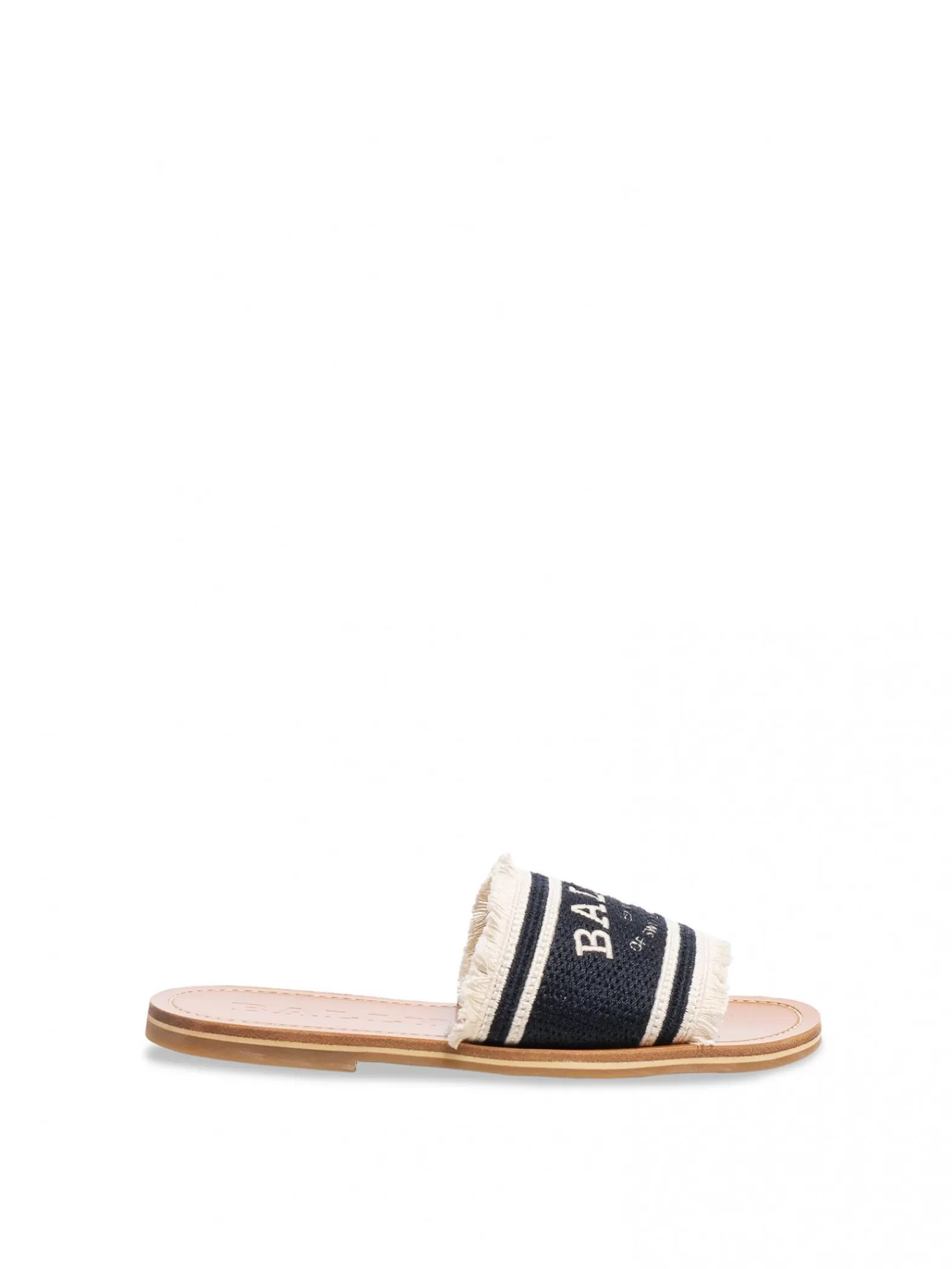 Bally Sandal Biankaembroide Black/Bone^ Sandaler