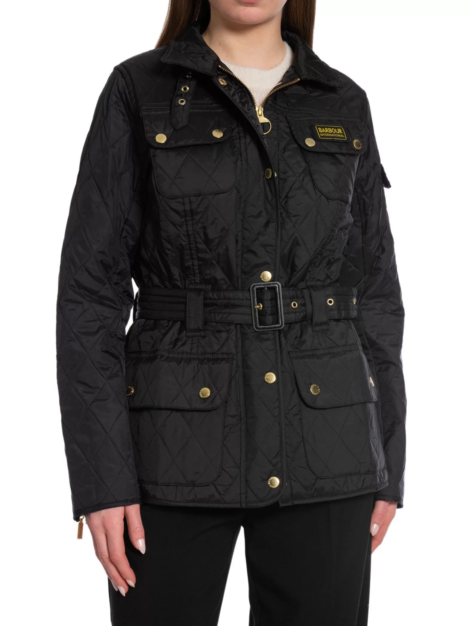 Barbour Jacka International Quilt Black^ Jackor & Kappor