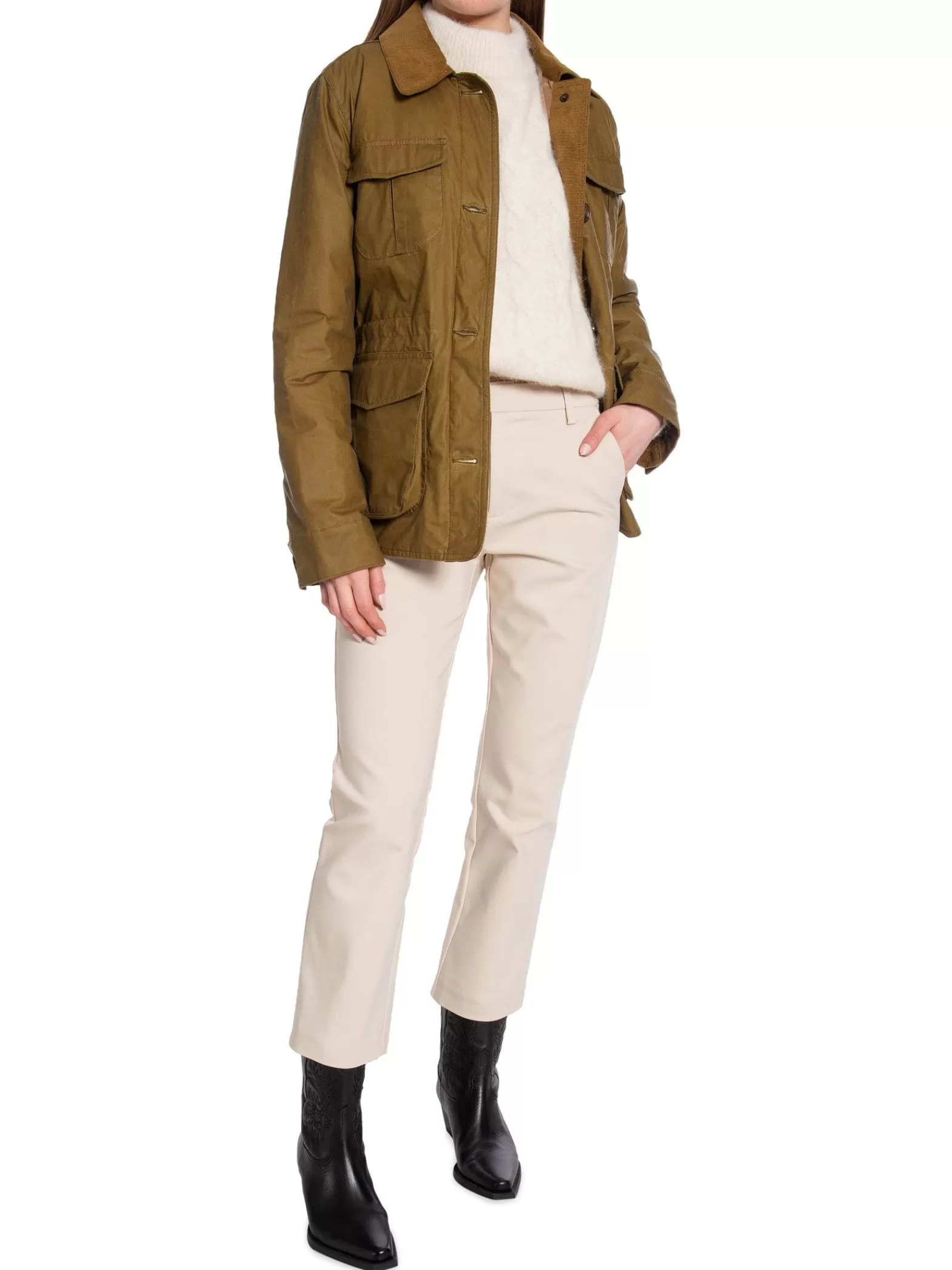 Barbour Jacka Julia Wax Sand^ Jackor & Kappor