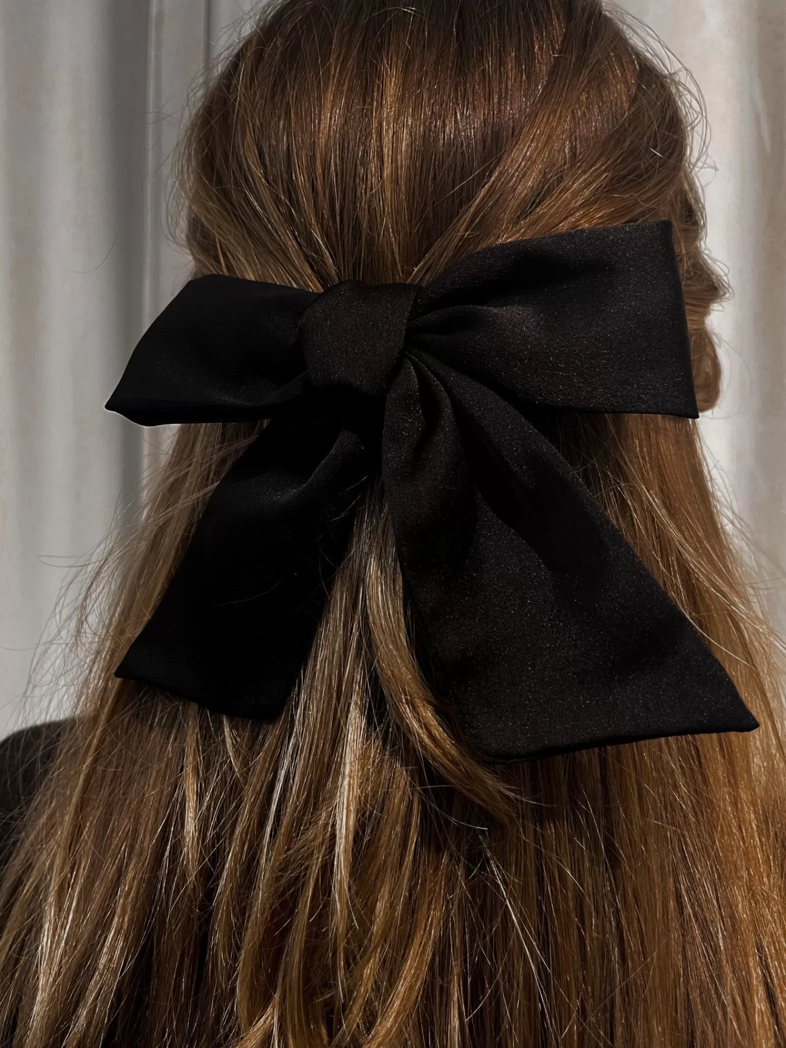 BOW19 Details Bow19 Bow Hair Clipblack^ Smycken