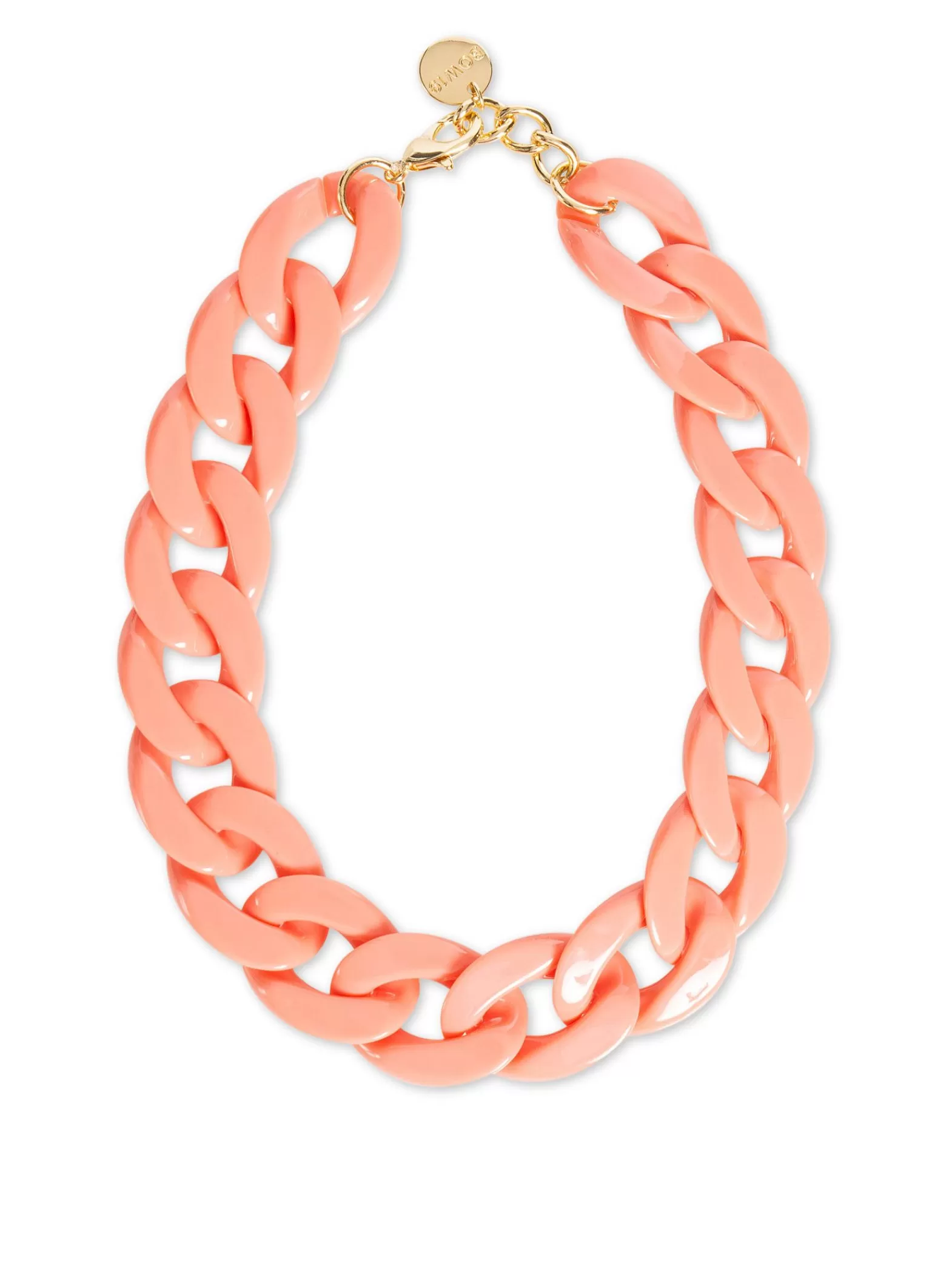 BOW19 Details Bow19 Halsband Big Chain Necklace Bubblegum^ Smycken