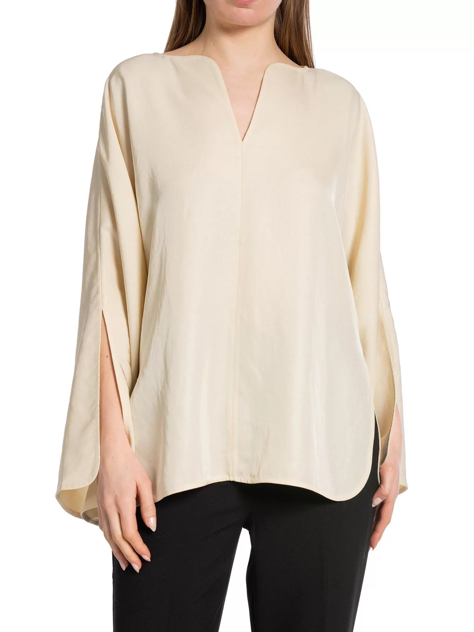 By Malene Birger Blus Calias Vanilla Cream^ Blusar