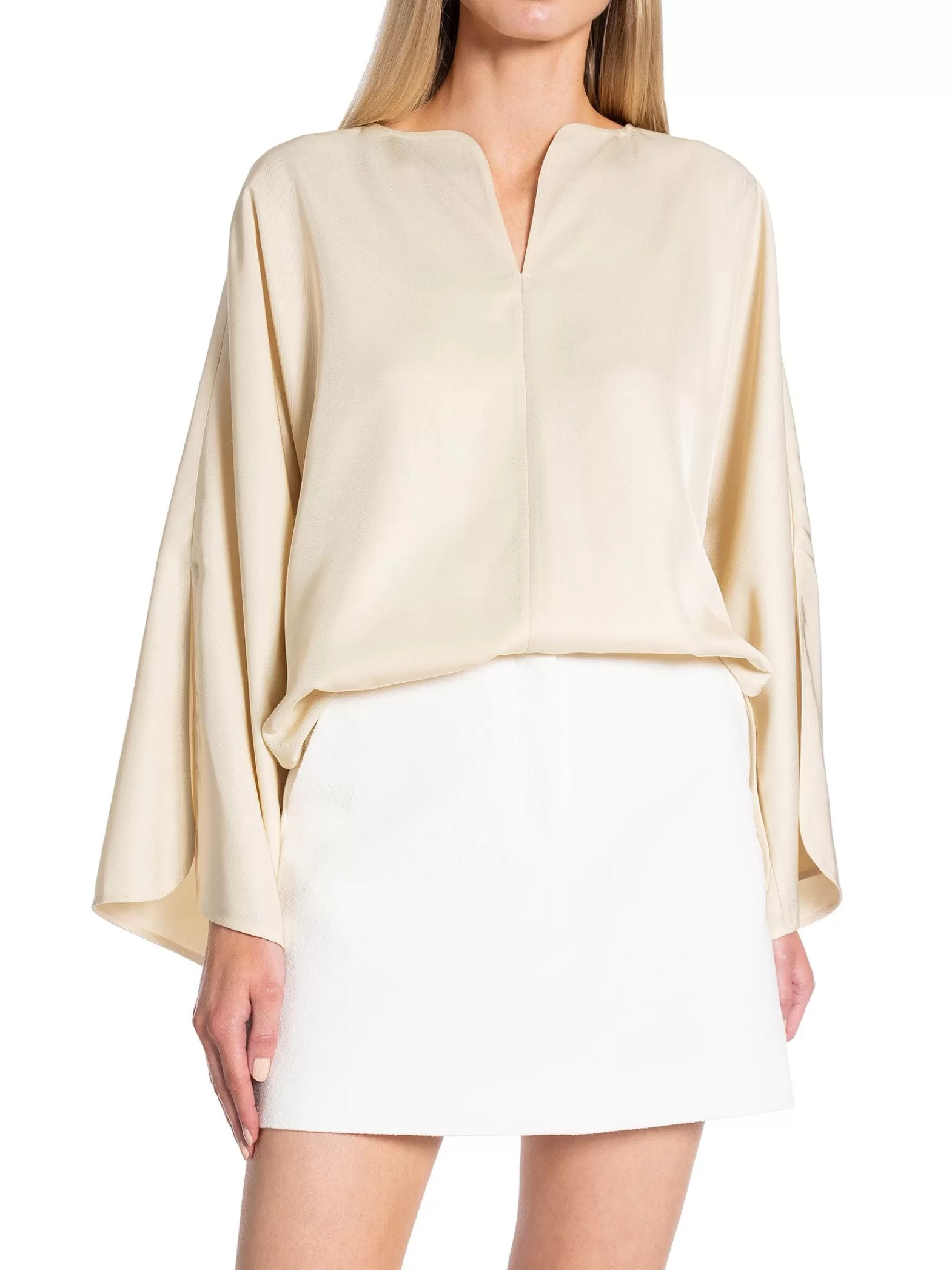 By Malene Birger Blus Calias Vanilla Cream^ Blusar