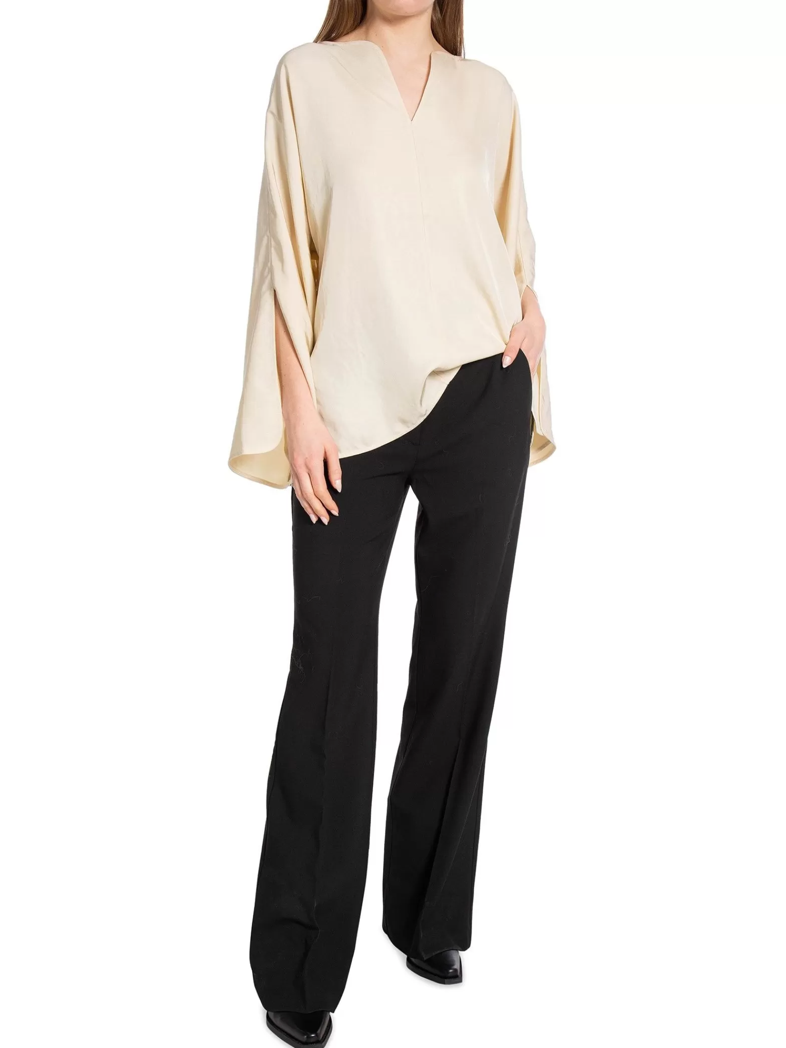 By Malene Birger Blus Calias Vanilla Cream^ Blusar