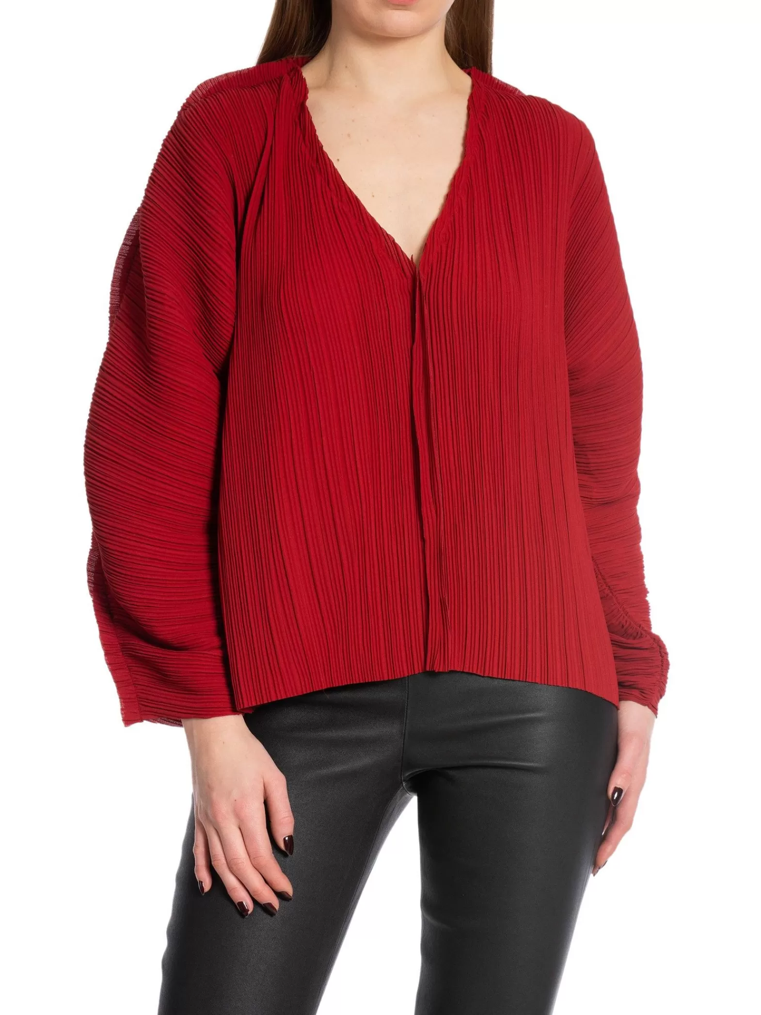 By Malene Birger Blus Devone Red Dahlia^ Blusar