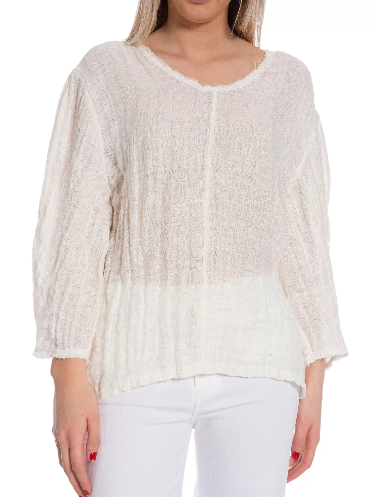 By Malene Birger Blus Mikala Pure White^ Blusar