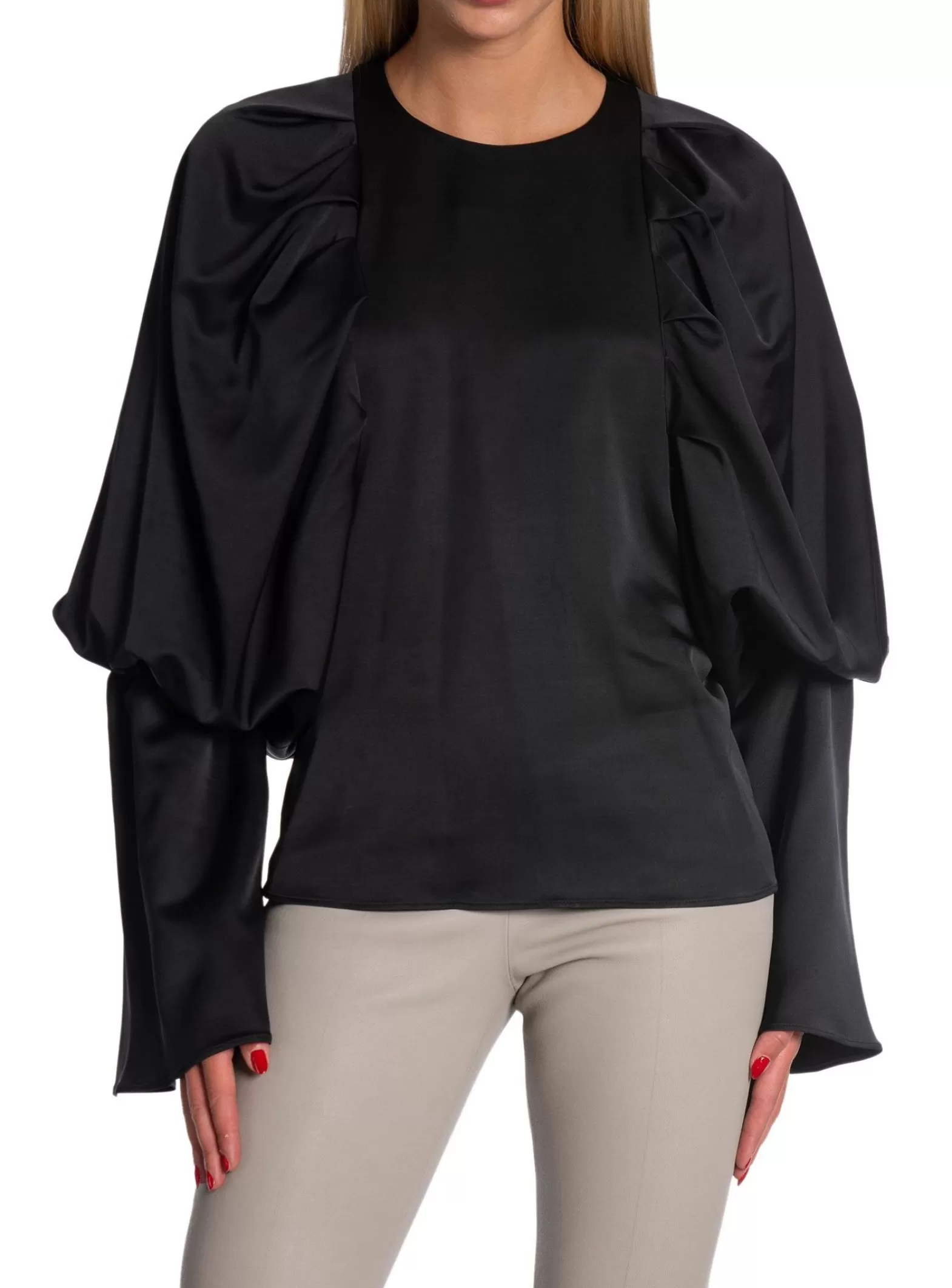 By Malene Birger Blus Pallidana Black^ Blusar