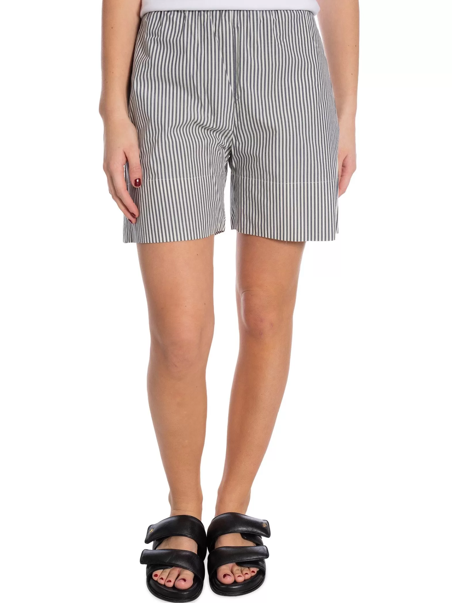 By Malene Birger Shorts Siona Navy Stripe^ Shorts