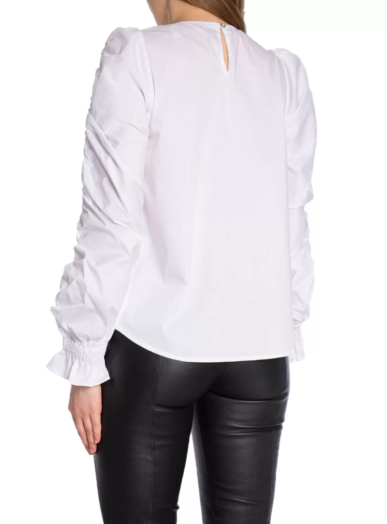 Co´couture Blus Annah Elastic White^ Blusar