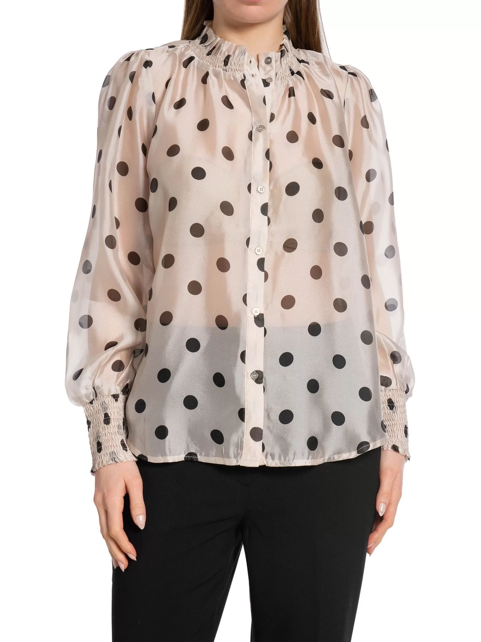 Co´couture Blus Drew Dot Black^ Blusar