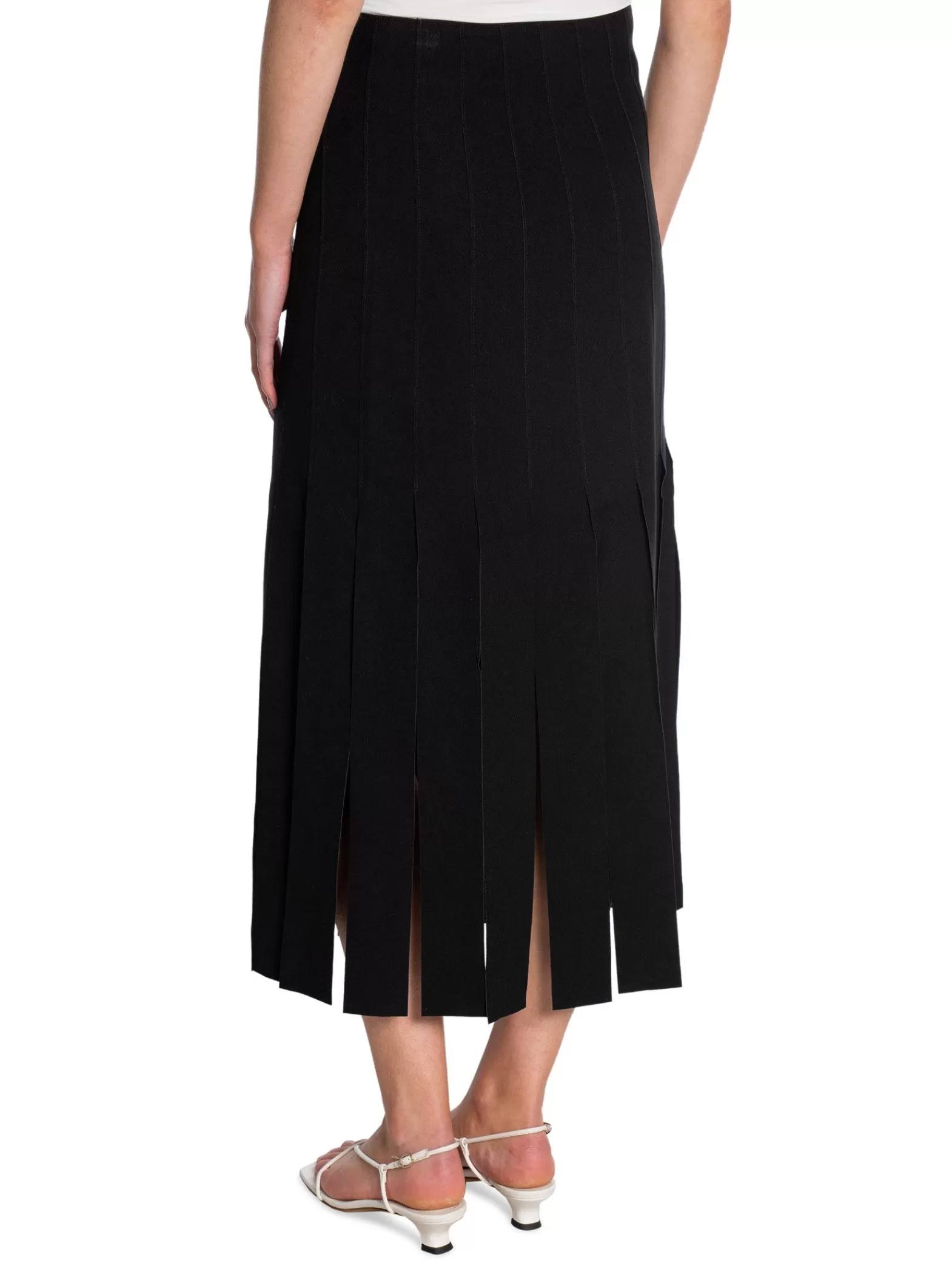 Copenhagen Muse Kjol Tailor Fringed Black^ Kjolar