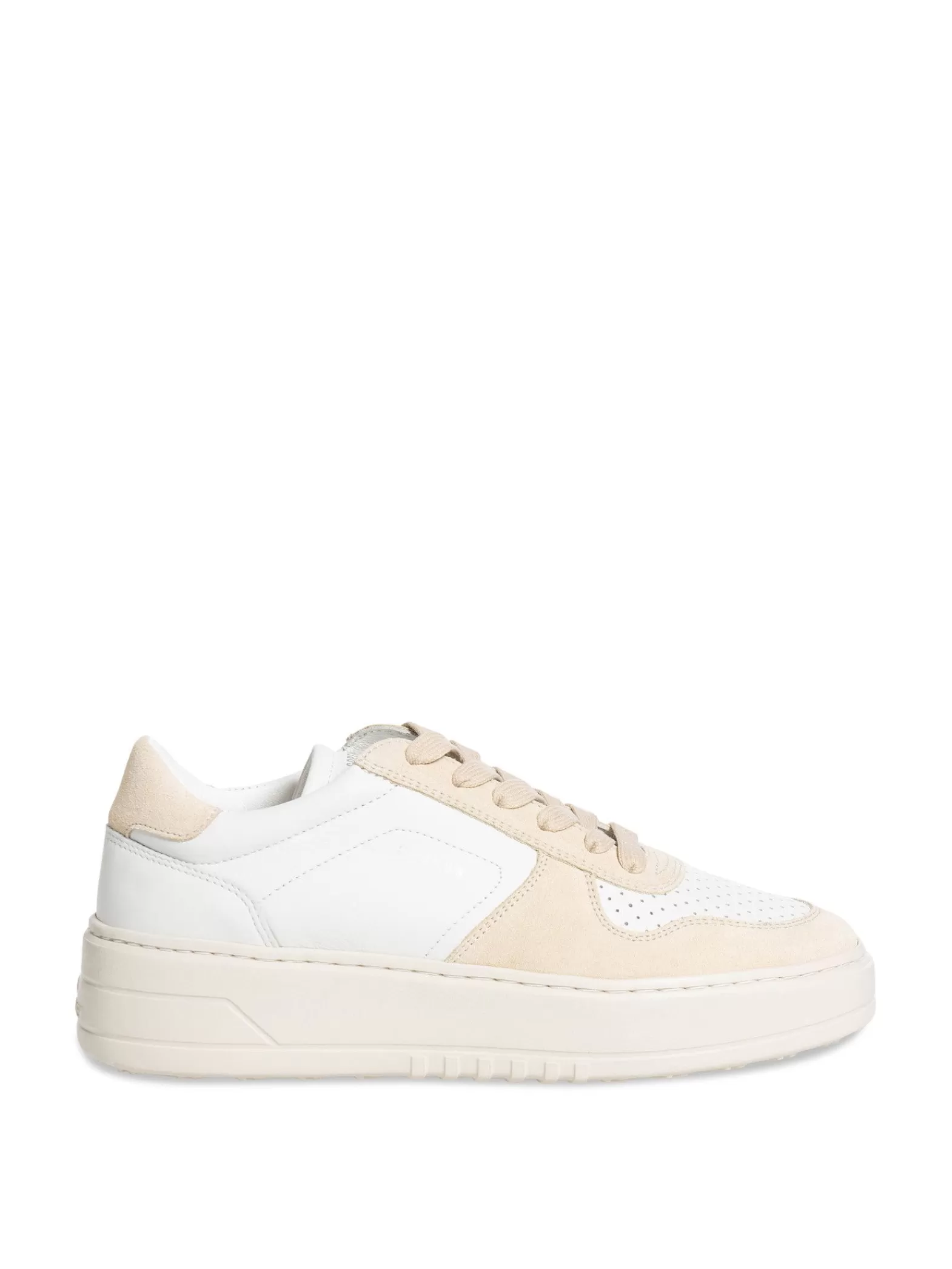 Copenhagen Studios Sneaker Cph77 Leather Mix White/Cream^ Sneakers