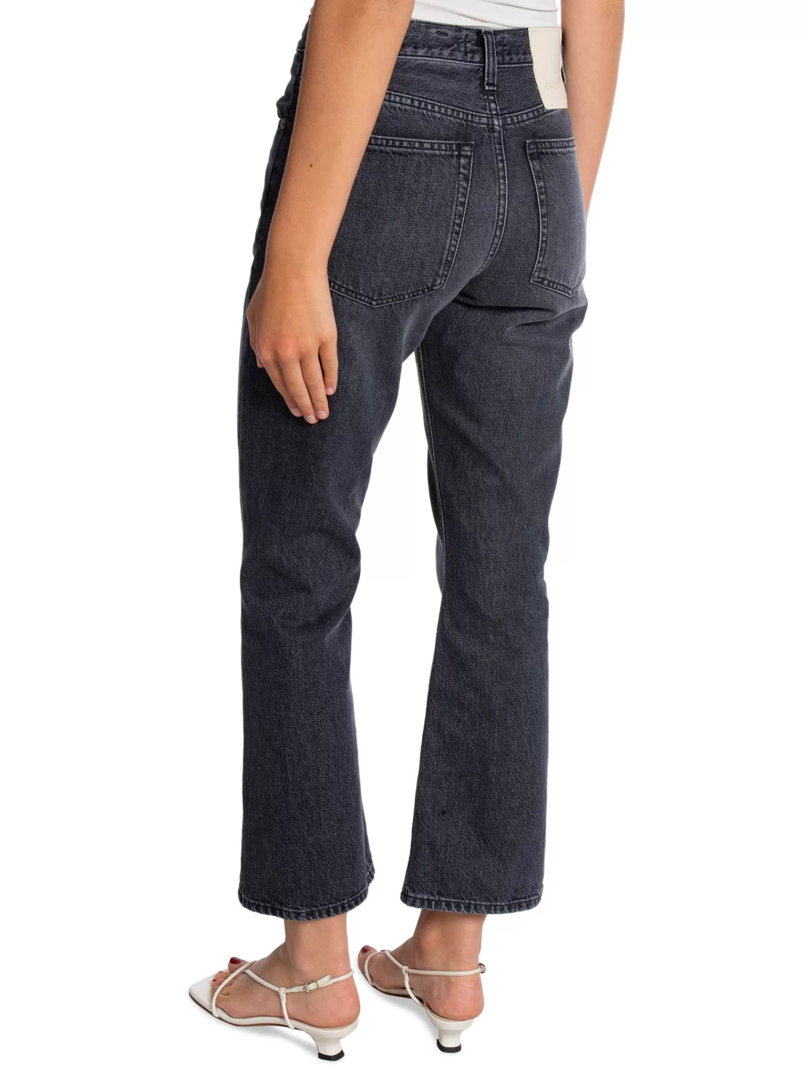 Dagmar Jeans Kick Flare Denim Dark Grey^ Jeans