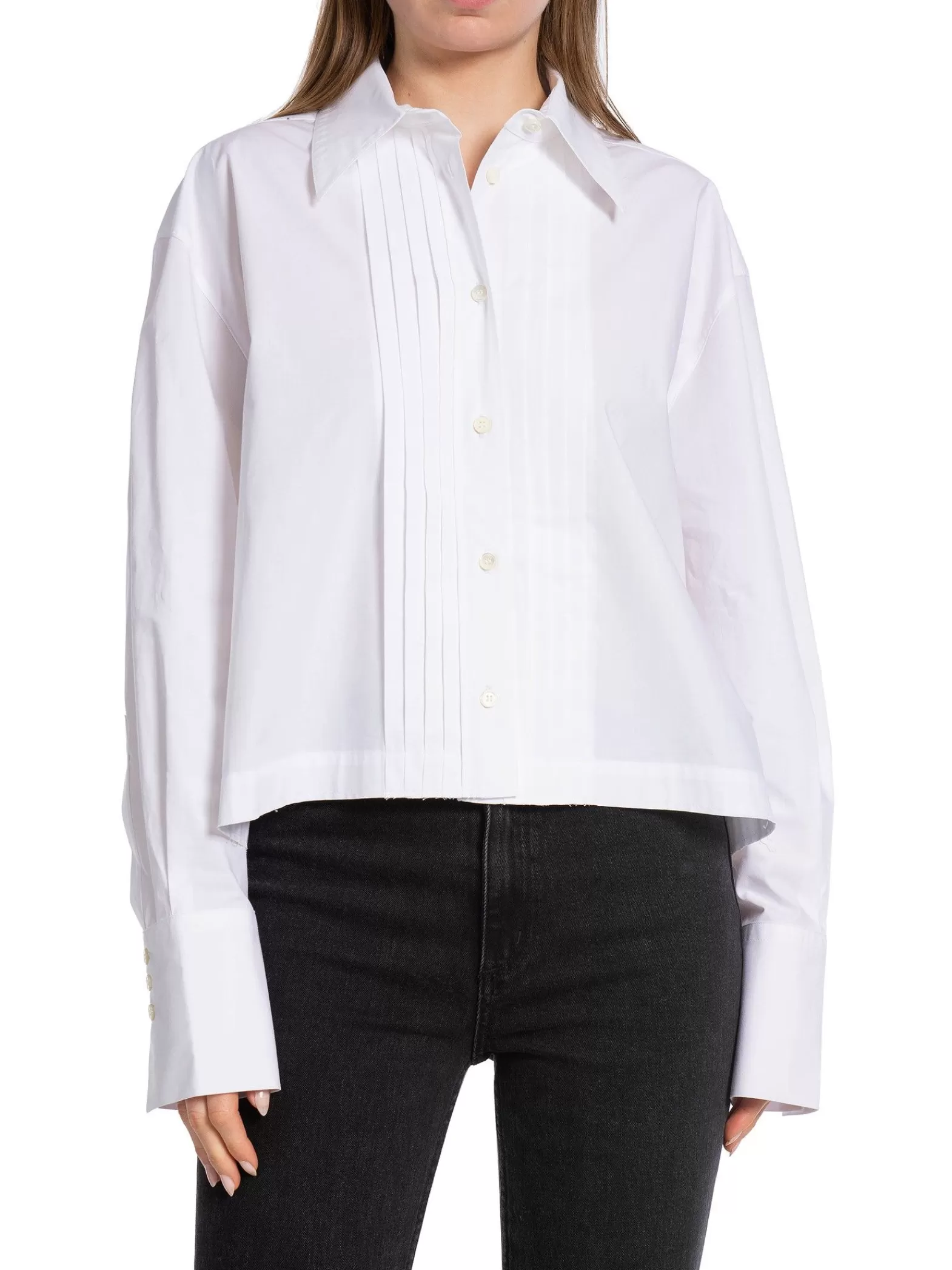 Dagmar Skjorta Tuxedo Shirt White^ Skjortor