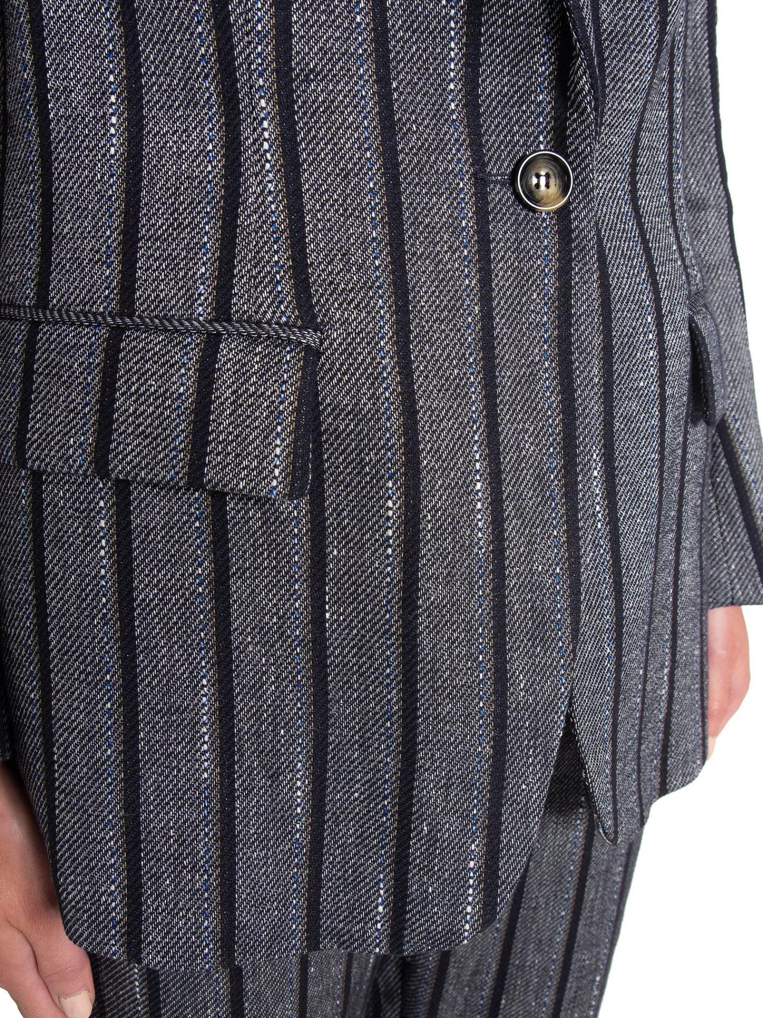 DAY Kavaj Allen Cotton Blend Stripe Black^ Kavajer