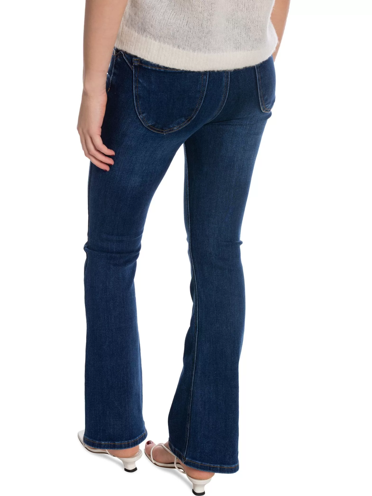 Denim Life Jeans Flare Skinny F3697 Blue^ Jeans