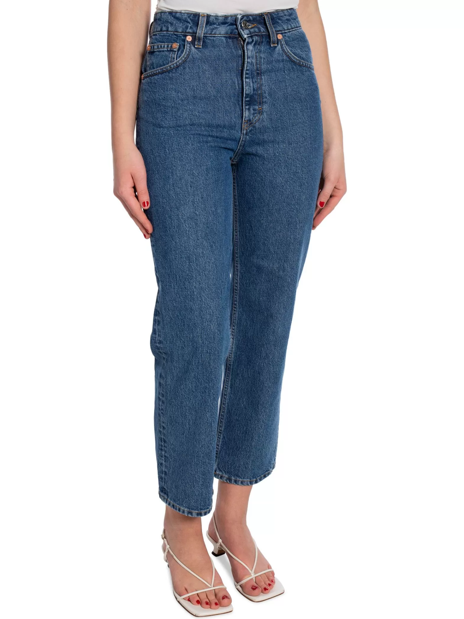 Filippa K Jeans Briony Washed Mid Blue^ Jeans