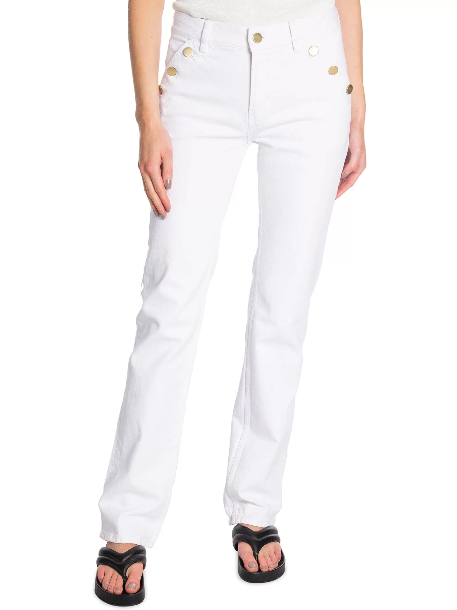 Filippa K Jeans Classic Straight Washed White^ Jeans