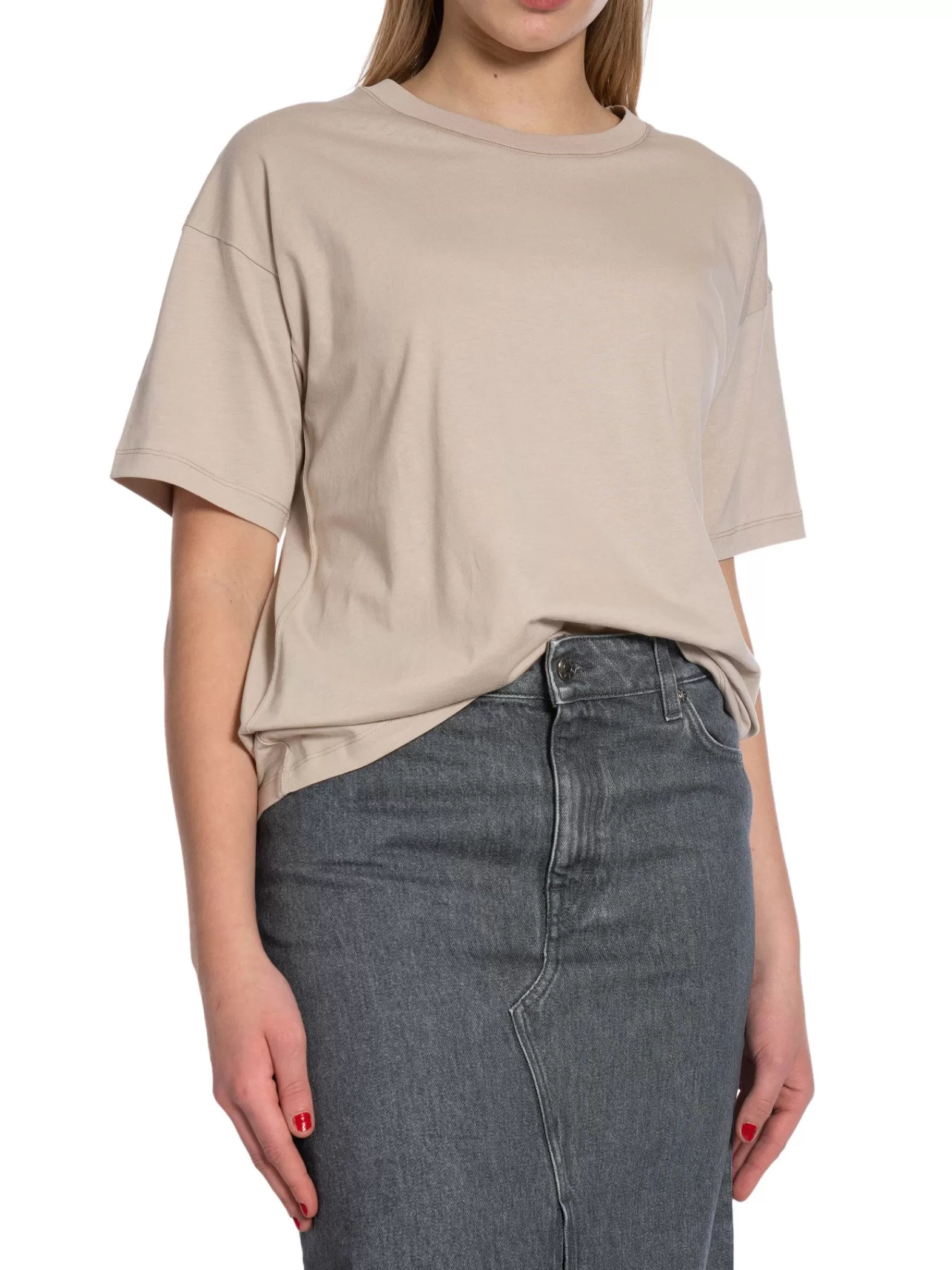 Filippa K Loose Fit Light Taupe^ Toppar