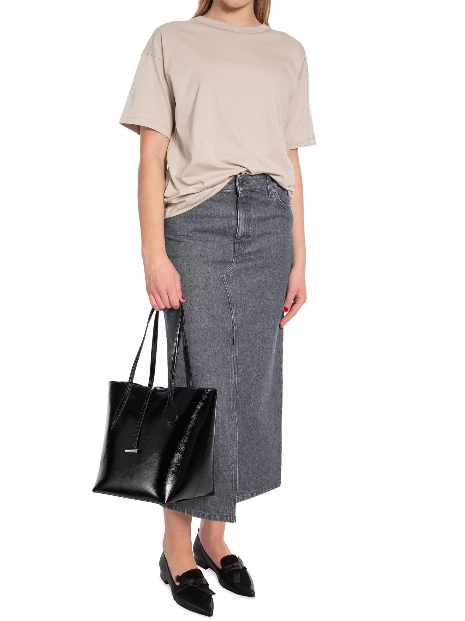 Filippa K Loose Fit Light Taupe^ Toppar