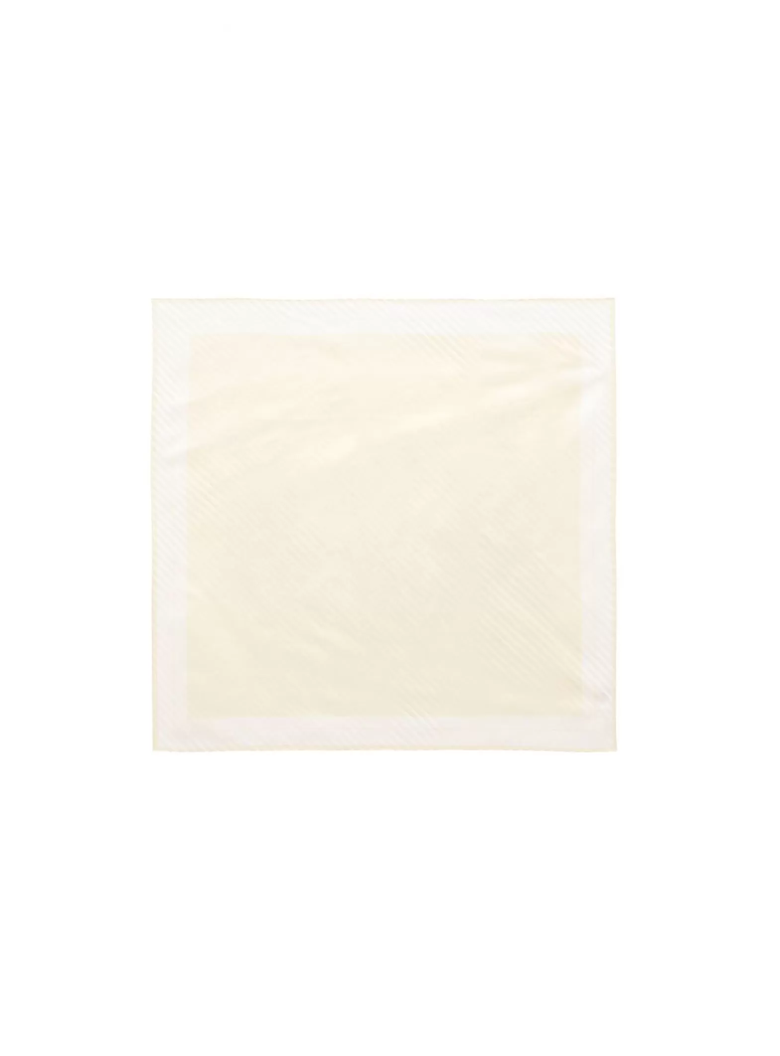 Filippa K Silk Plisse Scarf Chalk White/Vanilla^ Sjalar & Halsdukar