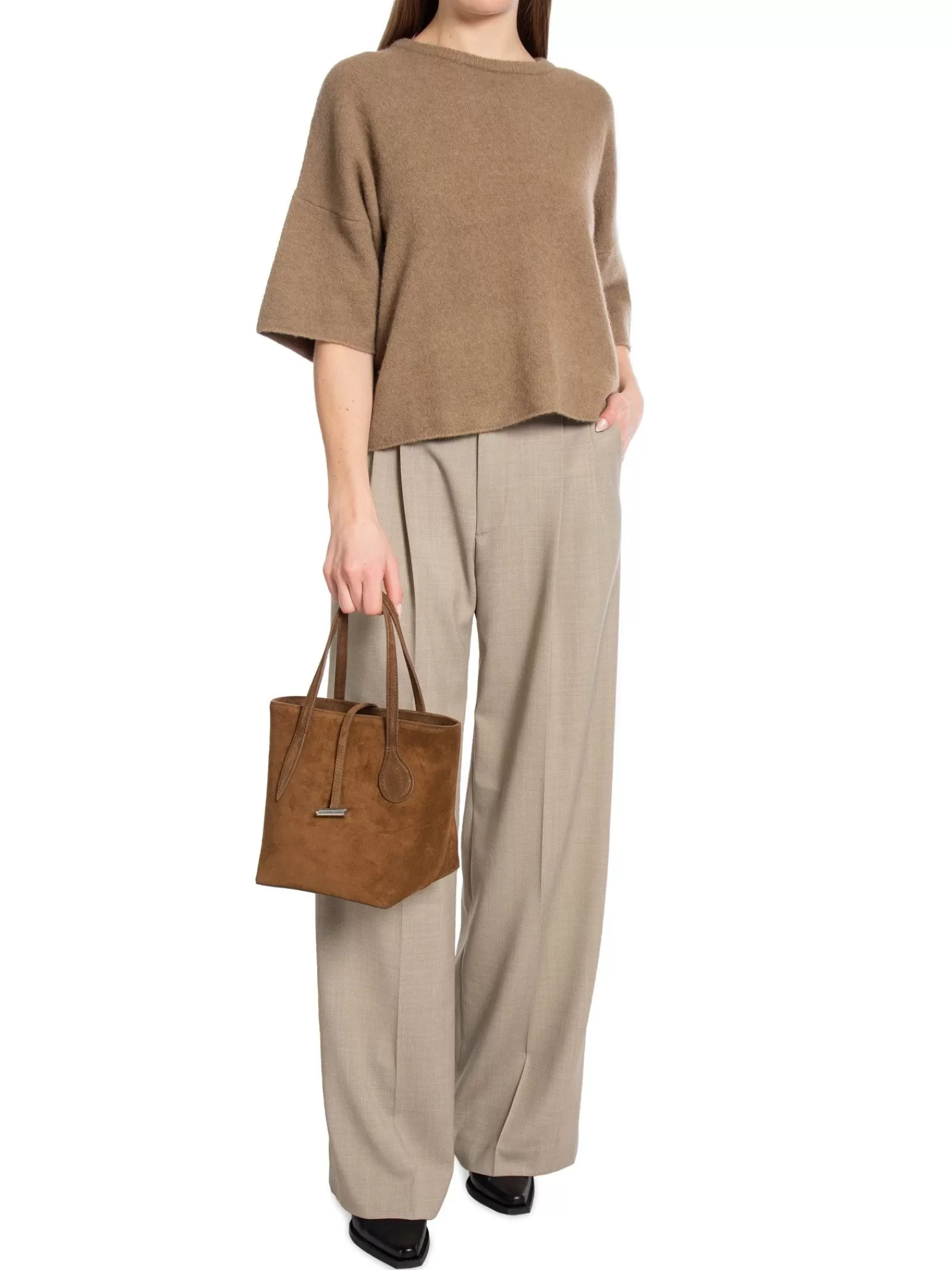 Filippa K Topp Yak Taupe^ Toppar