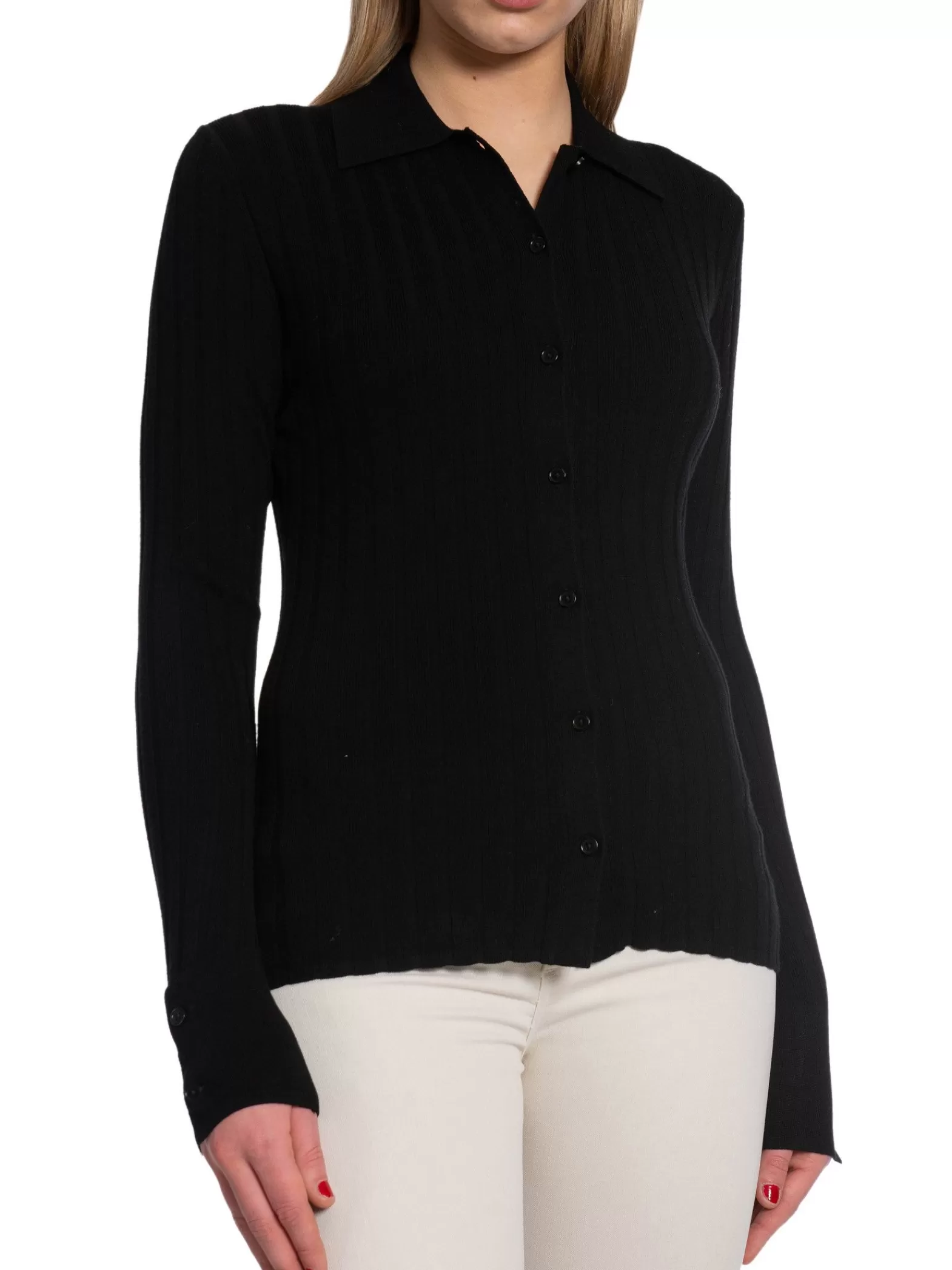 Filippa K Troja Knitted Black^ Tröjor & Koftor