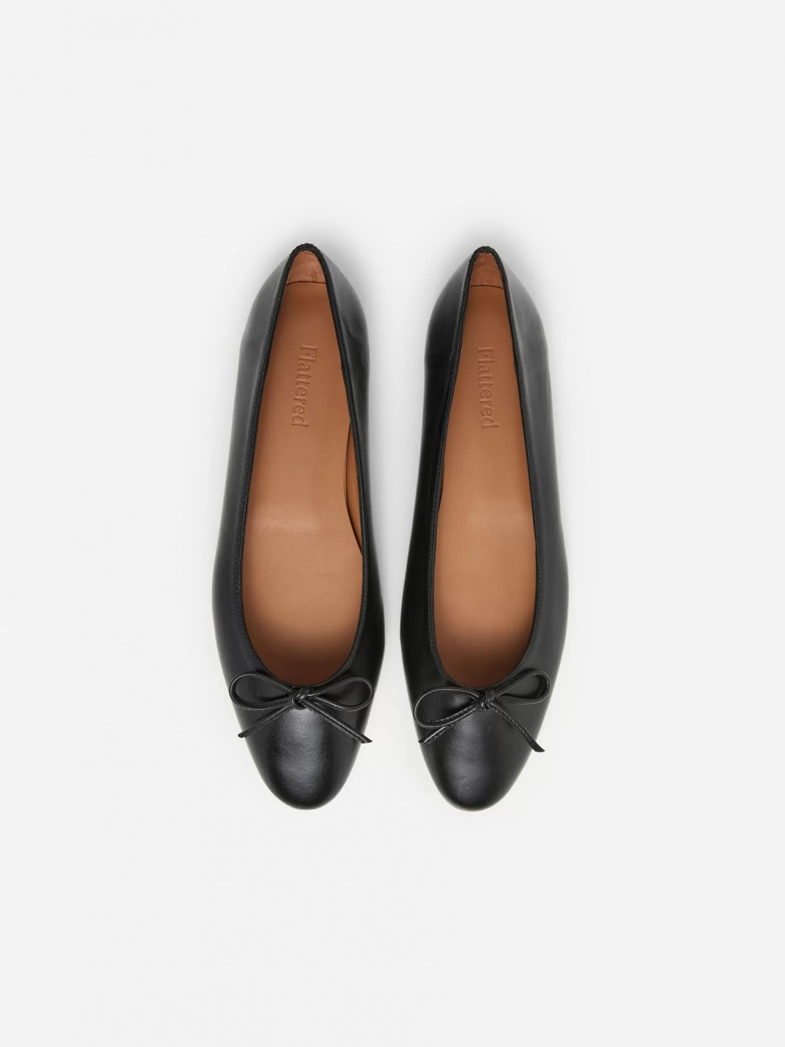 Flattered Ballerina Bodil Leather Black^ Ballerina