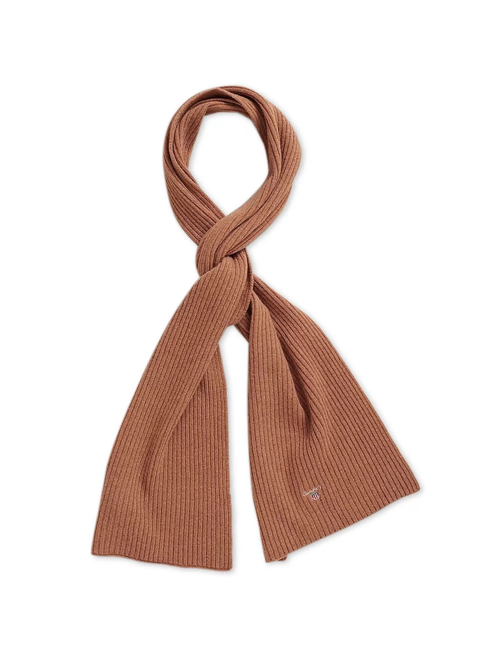 GANT Halsduk Wool Knit Roasted Walnut^ Sjalar & Halsdukar