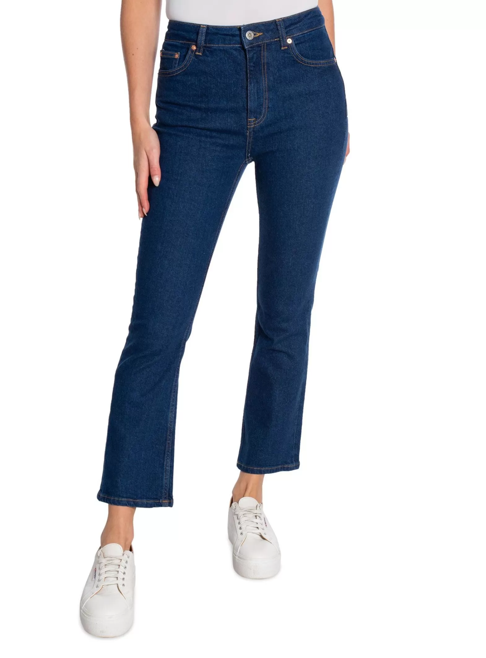 GANT Jeans Cropped Flare Dark Blue^ Jeans