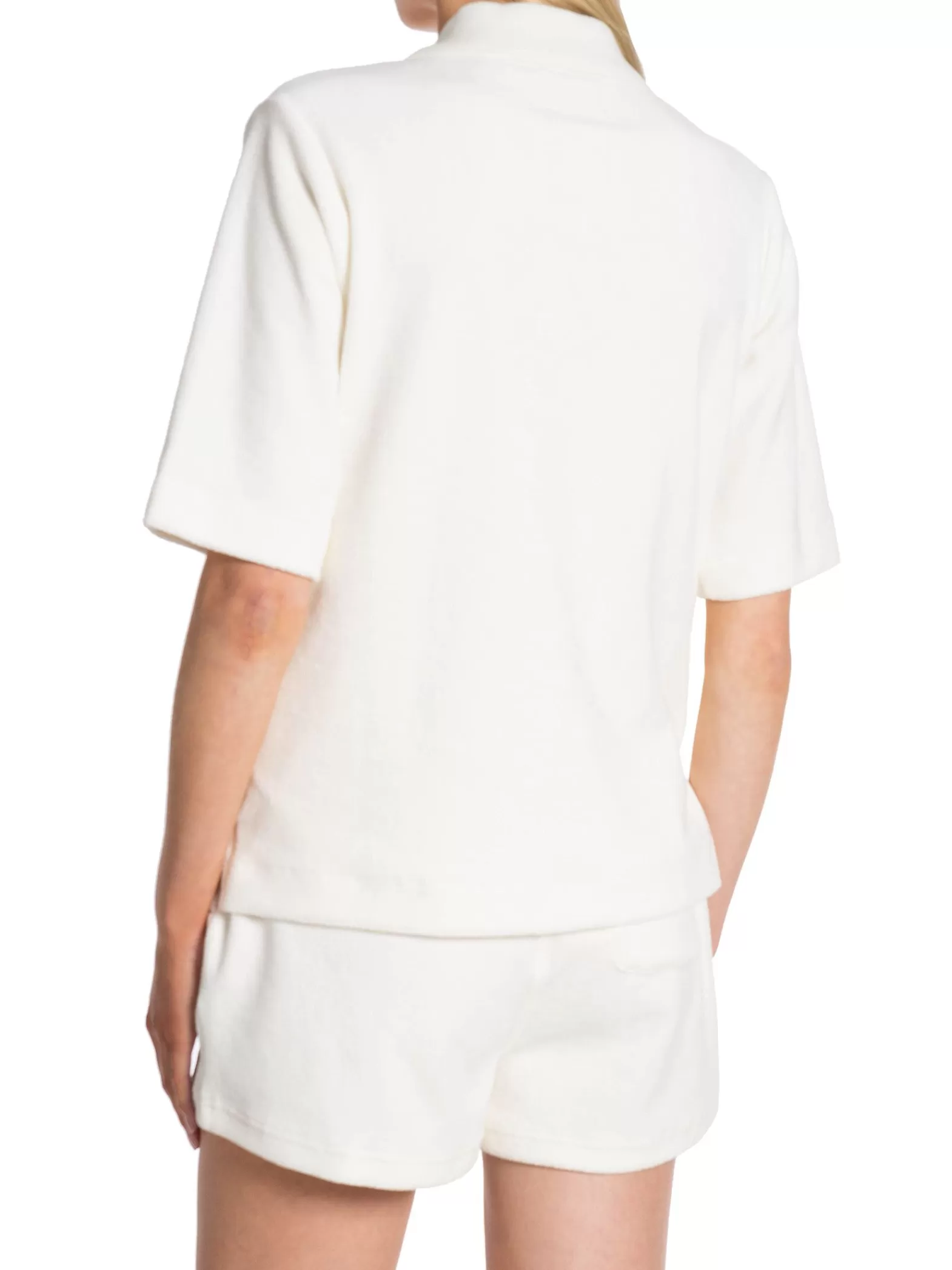 GANT Topp Relaxed Terry Ss Polo Eggshell^ Toppar