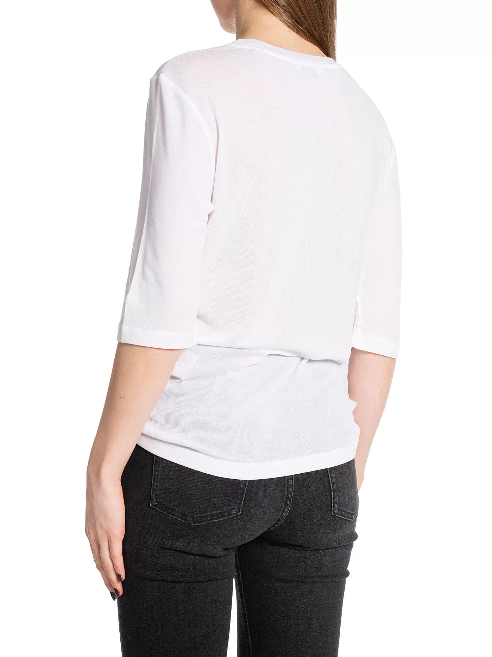 GANT Topp Slim Lightweightwhite^ Toppar