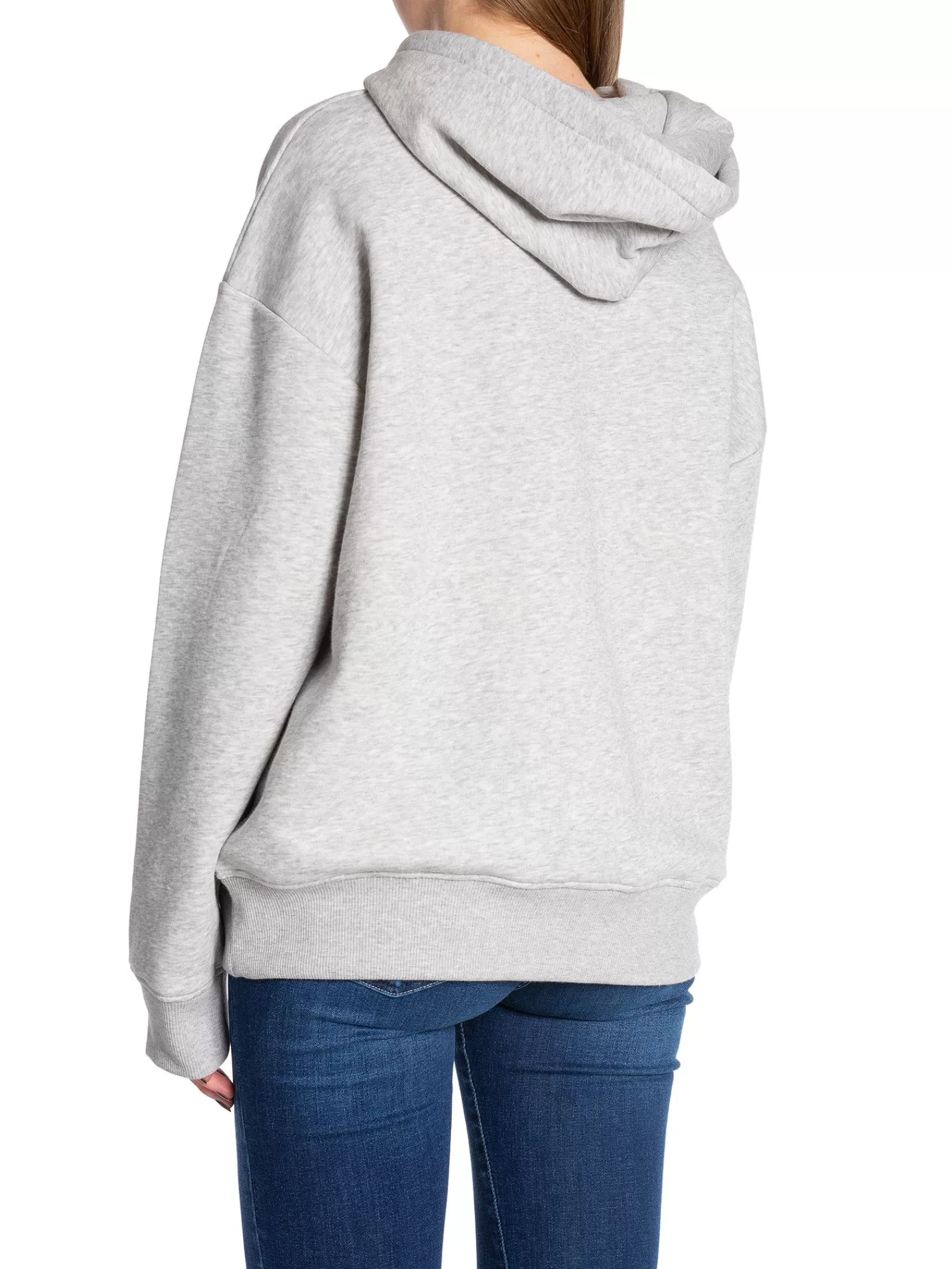 GANT Troja Hoodie Rel Shield Light Grey Melange^ Tröjor & Koftor