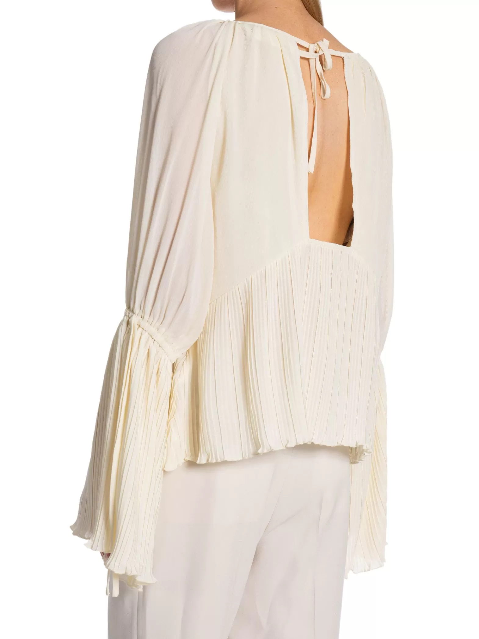 Gestuz Blus Celeste Ls Ethereal Off White^ Blusar