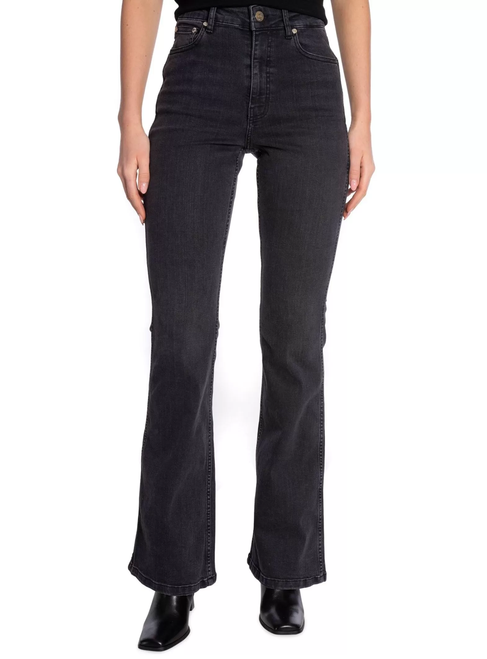 Gestuz Jeans Emilinda Hw Washed Grey^ Jeans