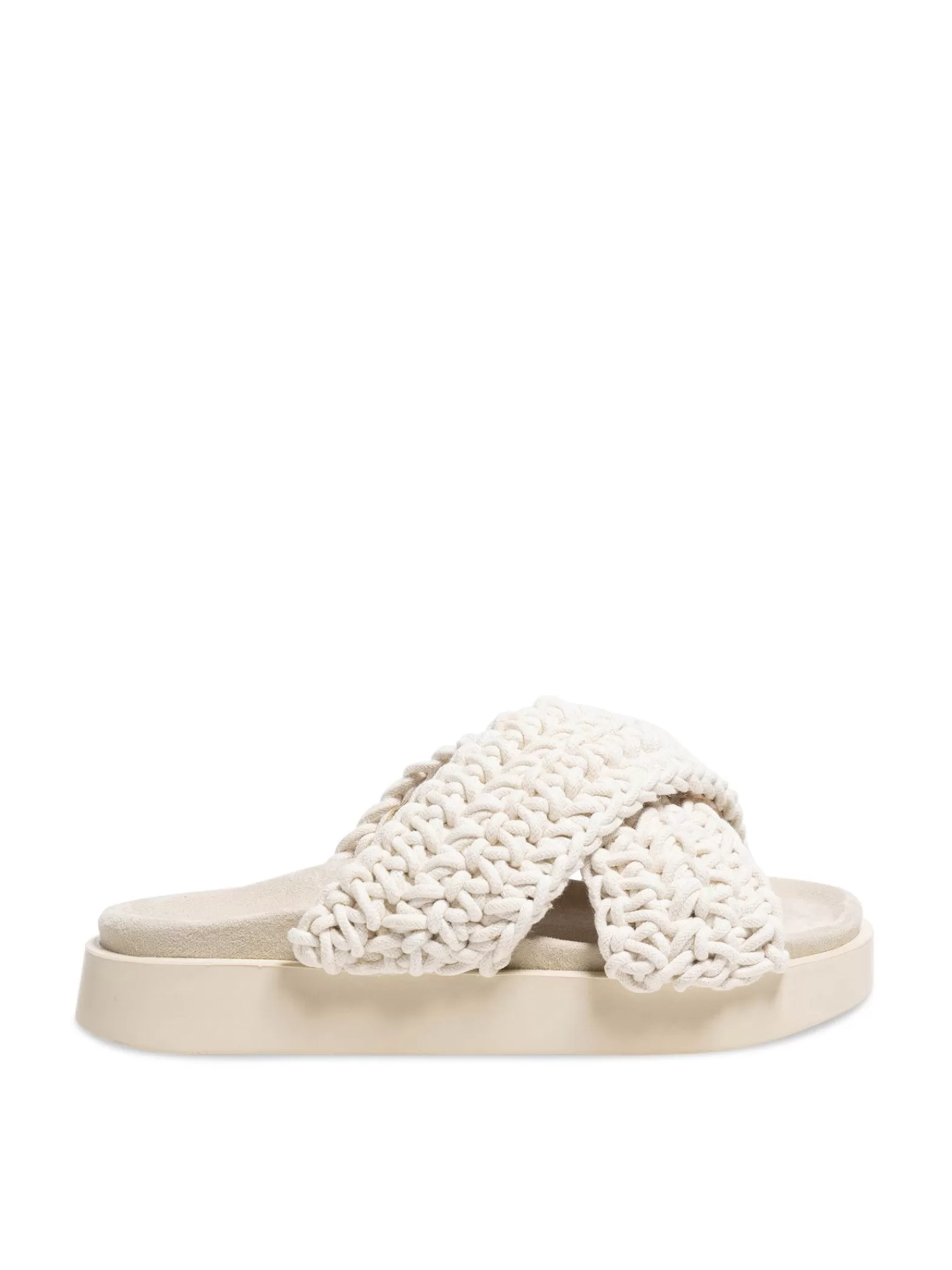 INUIKII Sandal Woven White^ Sandaler