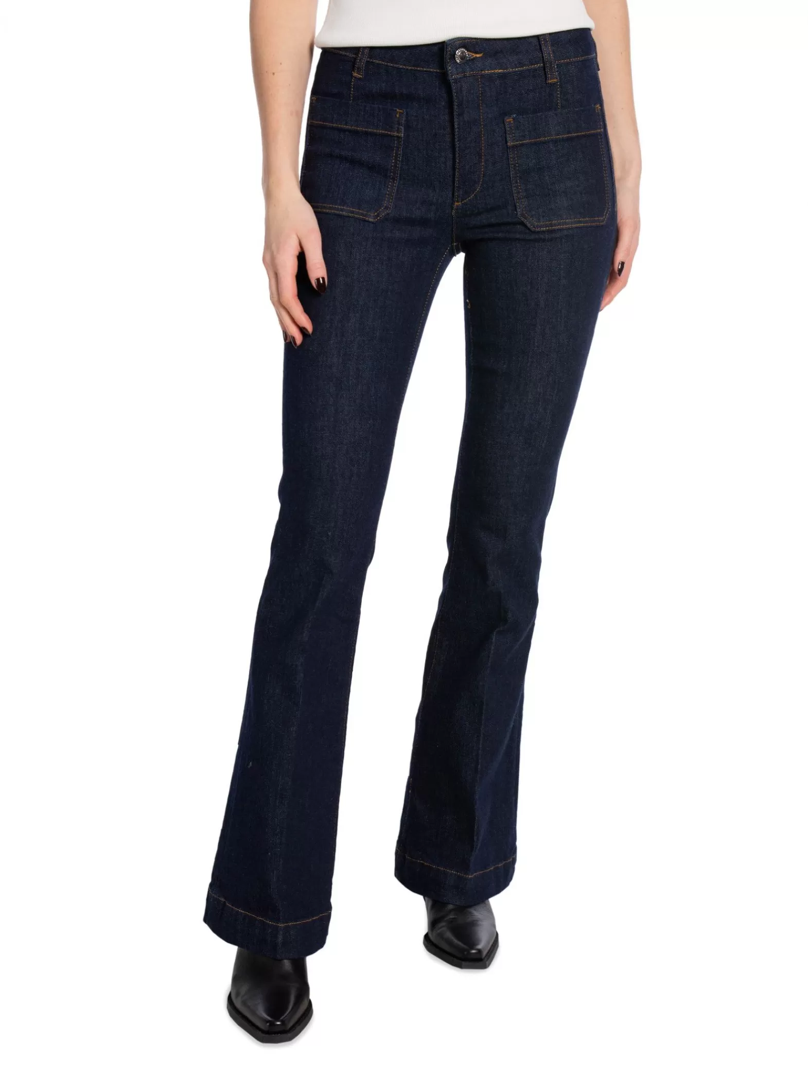 IVY Jeans Ann Charlotte Wash Undonde Indigo Denim Blue^ Jeans