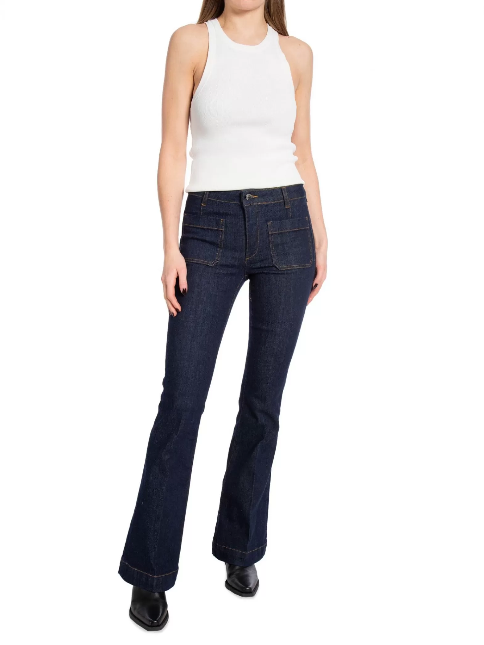 IVY Jeans Ann Charlotte Wash Undonde Indigo Denim Blue^ Jeans