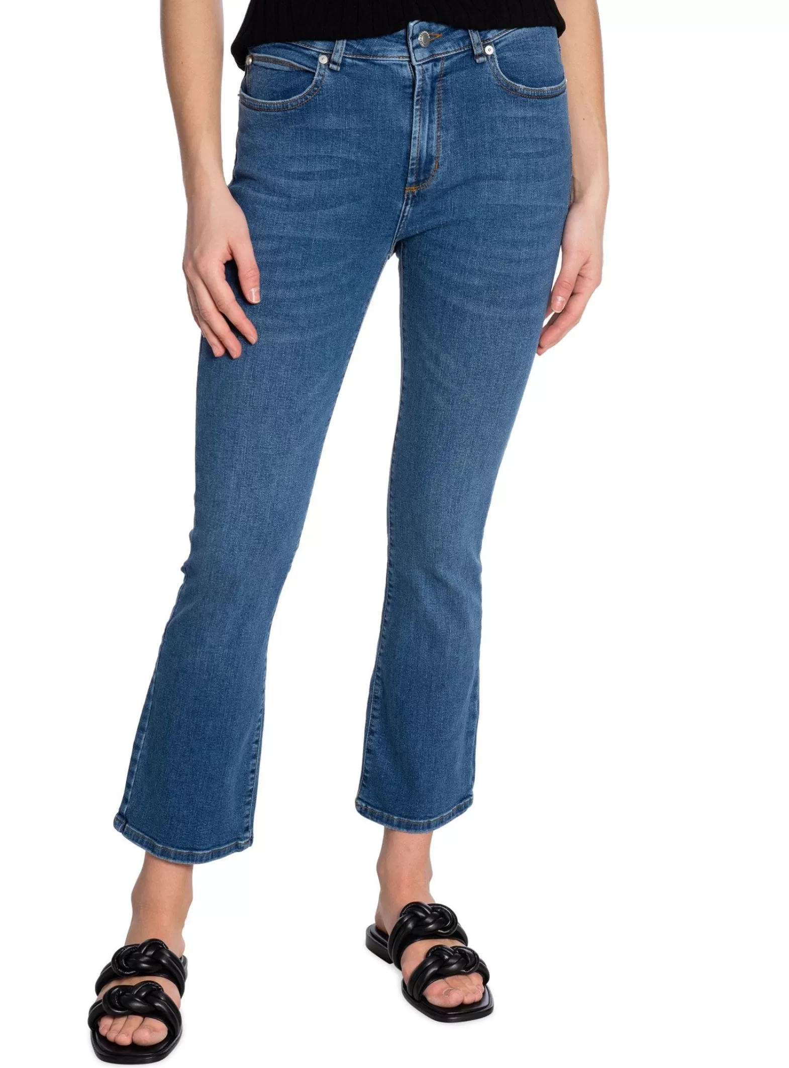 IVY Jeans Johanna Kick Flare Cophenhagen Denim Blue L28^ Jeans