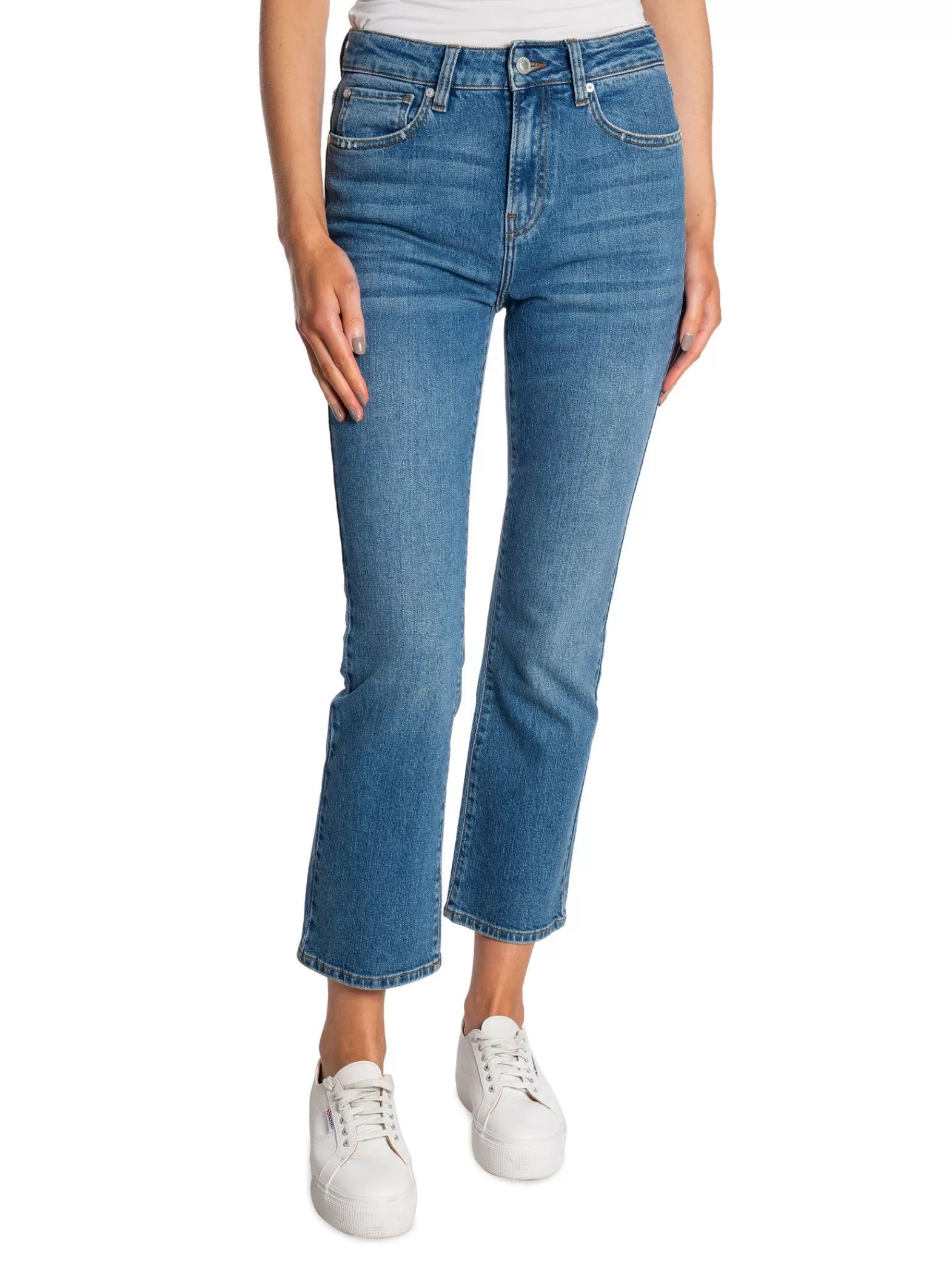 IVY Jeansfrida Swan Organic Napoli Denim Blue L28^ Jeans