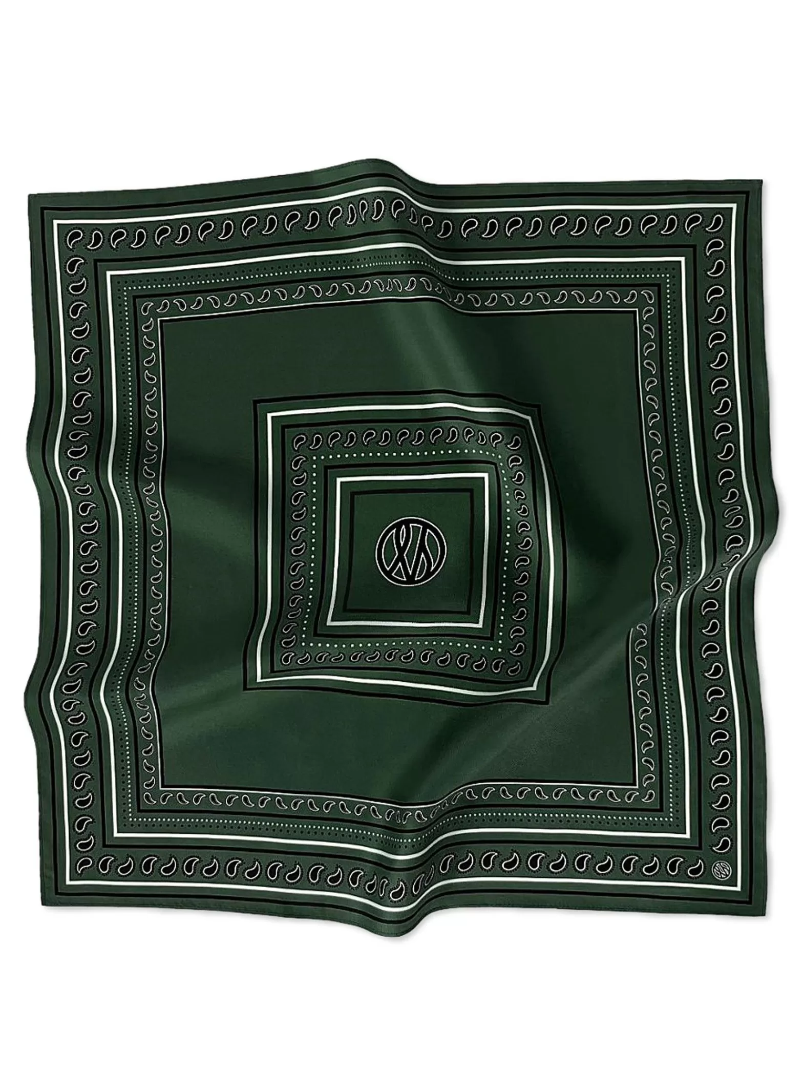 Le Scarf Le Sjal Paisley Green^ Sjalar & Halsdukar