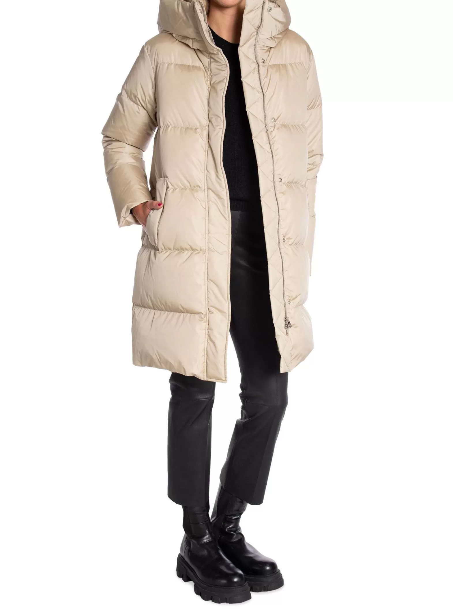 Lempelius Jacka Down Coat Sand^ Jackor & Kappor