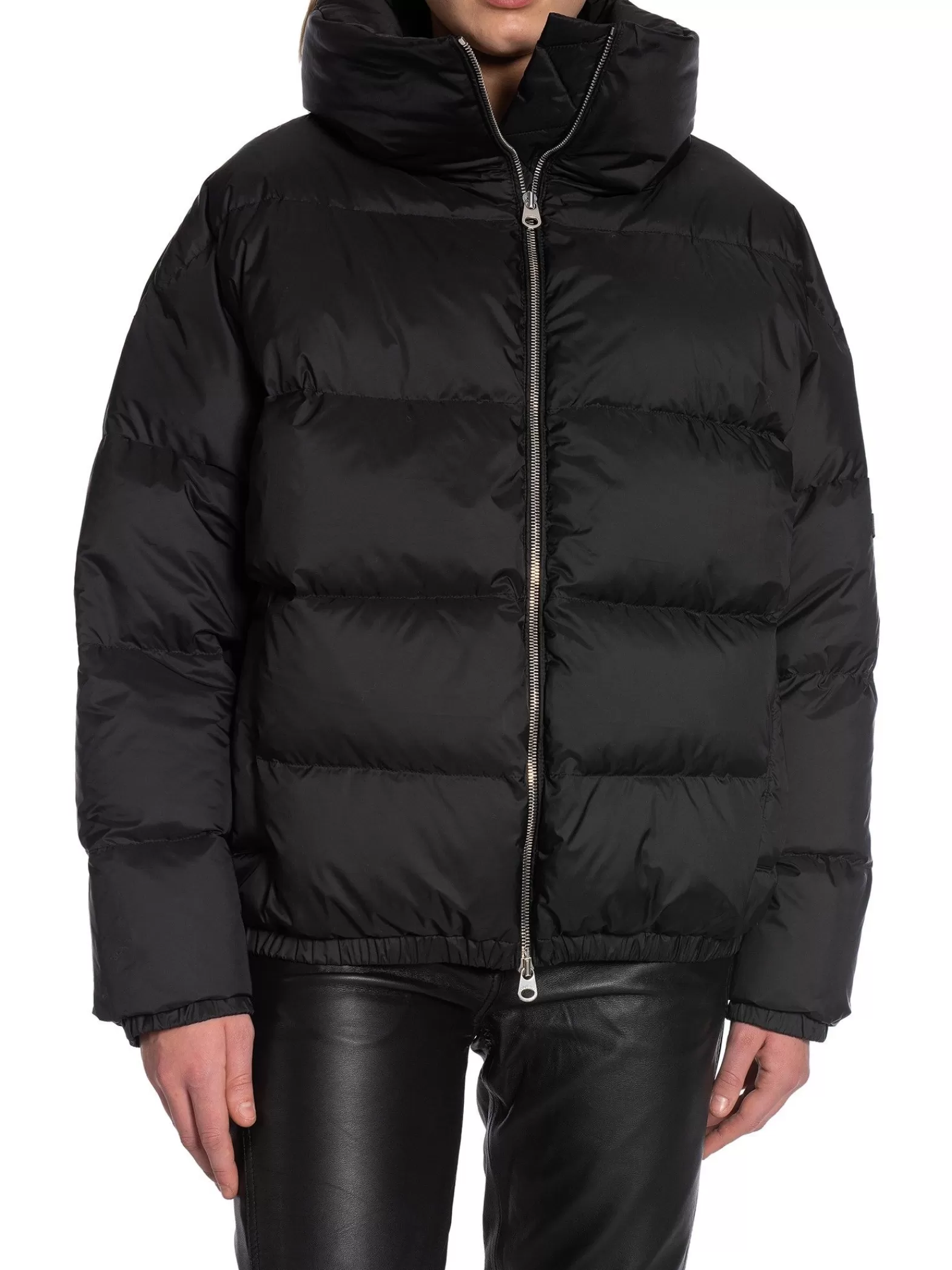 Lempelius Puffer Jacka Down Coat Black^ Jackor & Kappor