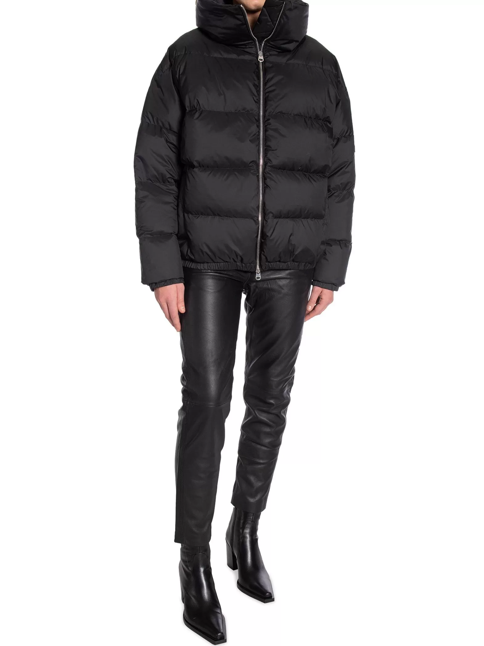 Lempelius Puffer Jacka Down Coat Black^ Jackor & Kappor